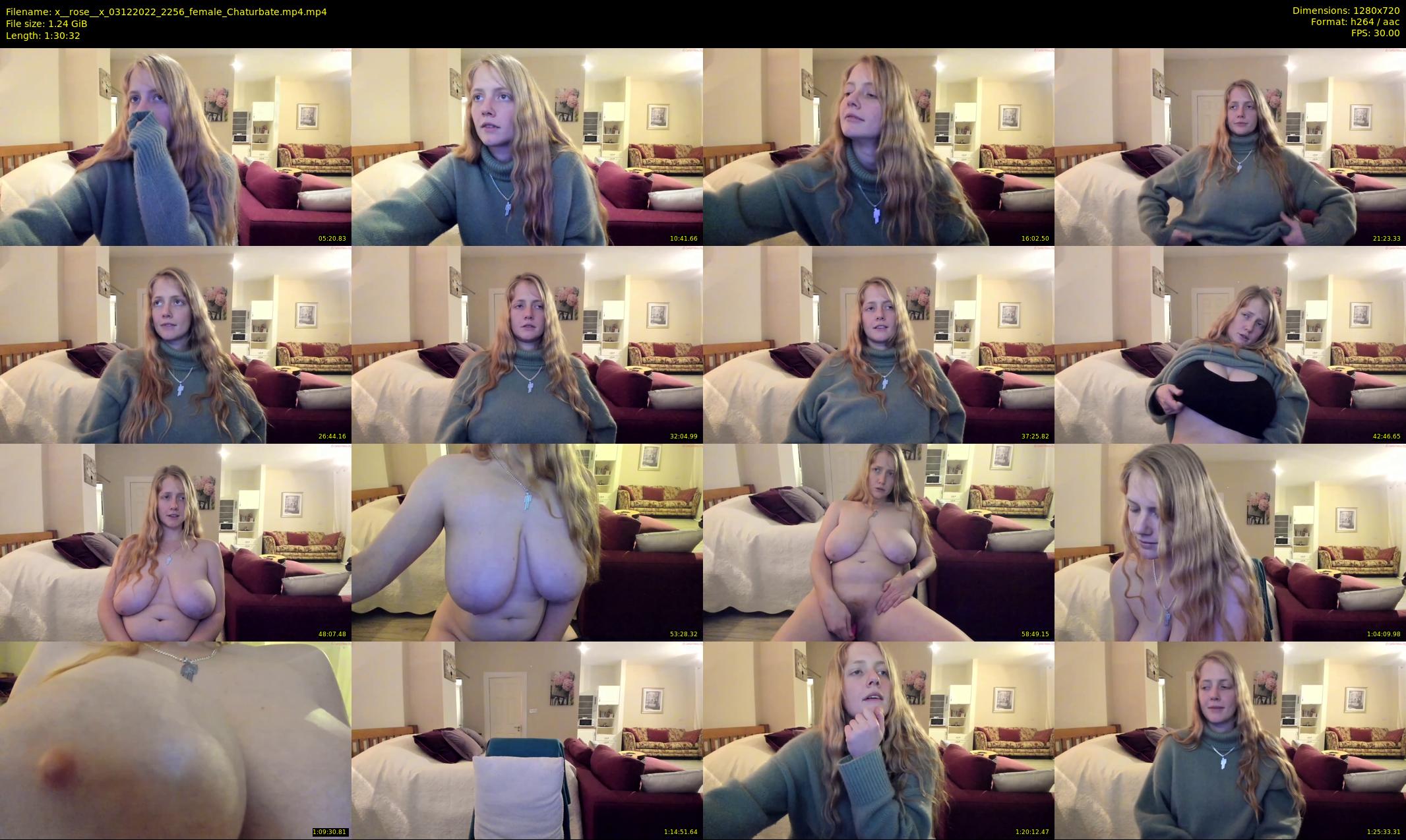 x__rose__x — 91 minute Chaturbate female cam show recording, 720p, Dec 3, 2022