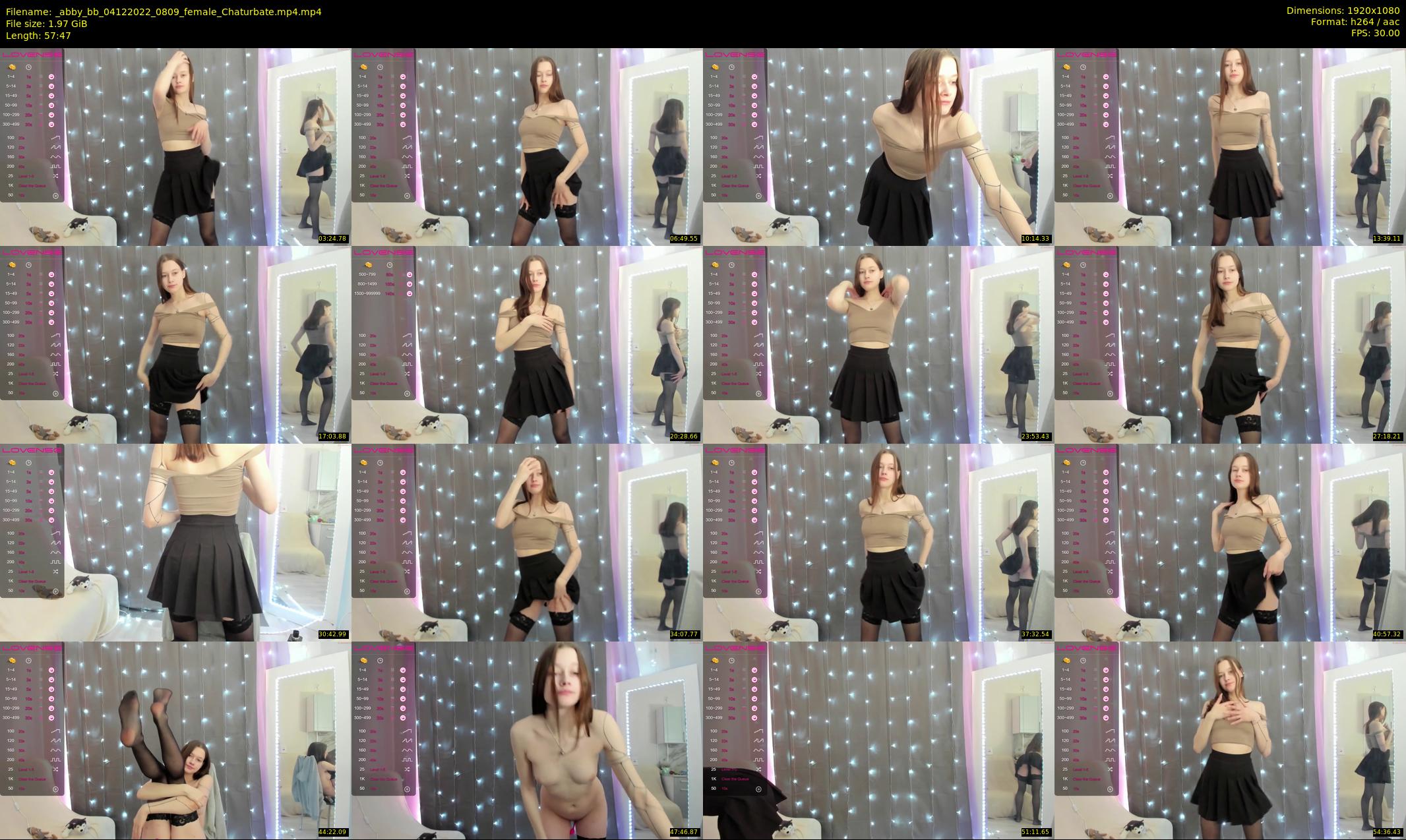 _abby_bb — 58 minute Chaturbate female cam show recording, 1080p, Dec 4, 2022