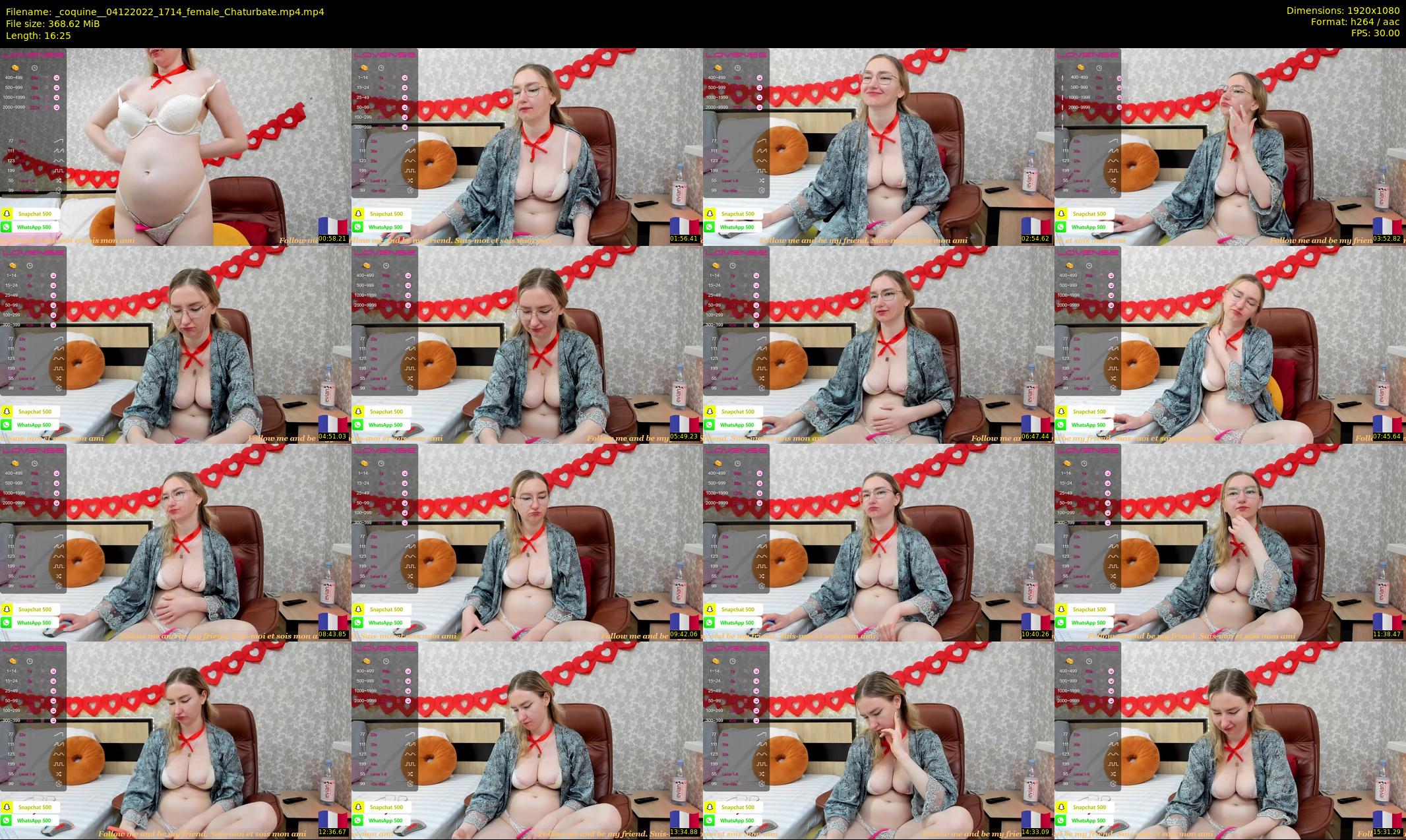 _coquine_ — 17 minute Chaturbate female cam show recording, 1080p, Dec 4, 2022
