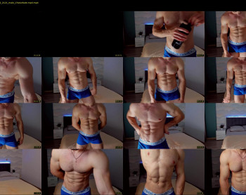 adam_muscle_ — 23 minute Chaturbate male cam show recording, 1080p, Dec 4, 2022