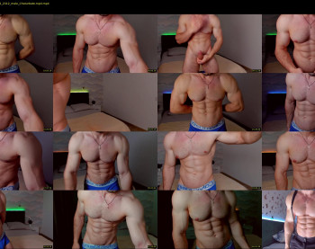 adam_muscle_ — 52 minute Chaturbate male cam show recording, 1080p, Dec 4, 2022