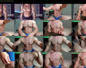 adam_muscle_ — 49 minute Chaturbate male cam show recording, 1080p, Dec 5, 2022