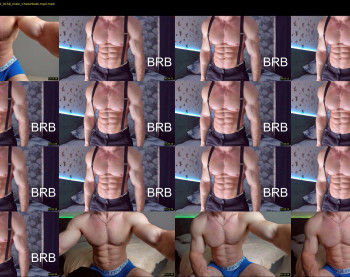 adam_muscle_ — 55 minute Chaturbate male cam show recording, 1080p, Dec 5, 2022