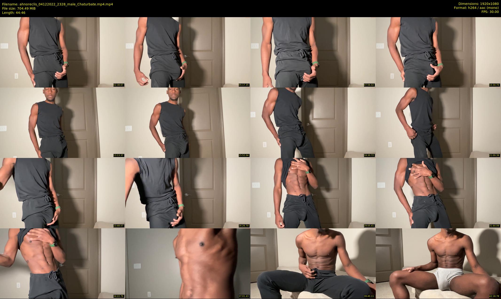 ahnoreclis — 45 minute Chaturbate male cam show recording, 1080p, Dec 4, 2022