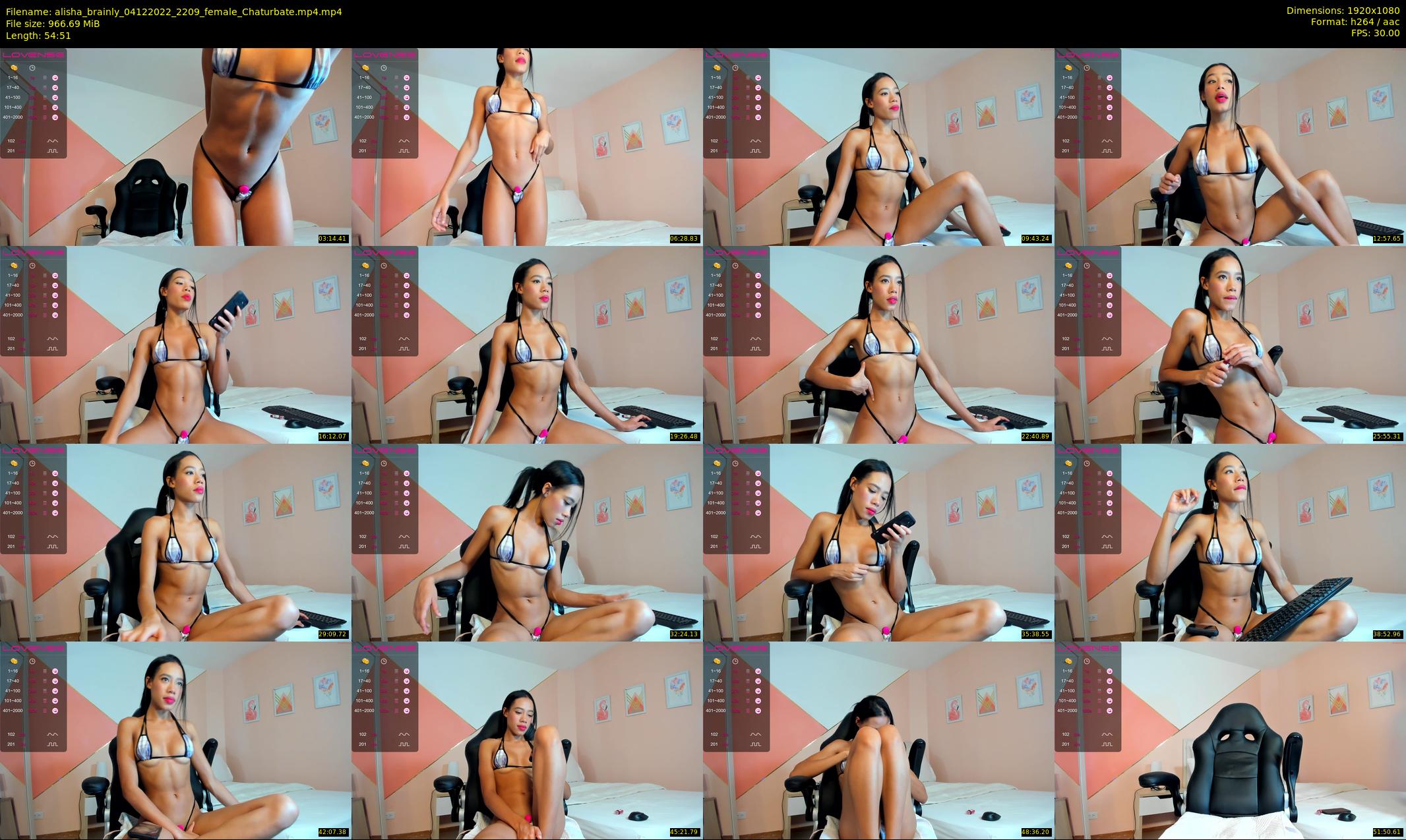 alisha_brainly — 55 minute Chaturbate female cam show recording, 1080p, Dec 4, 2022