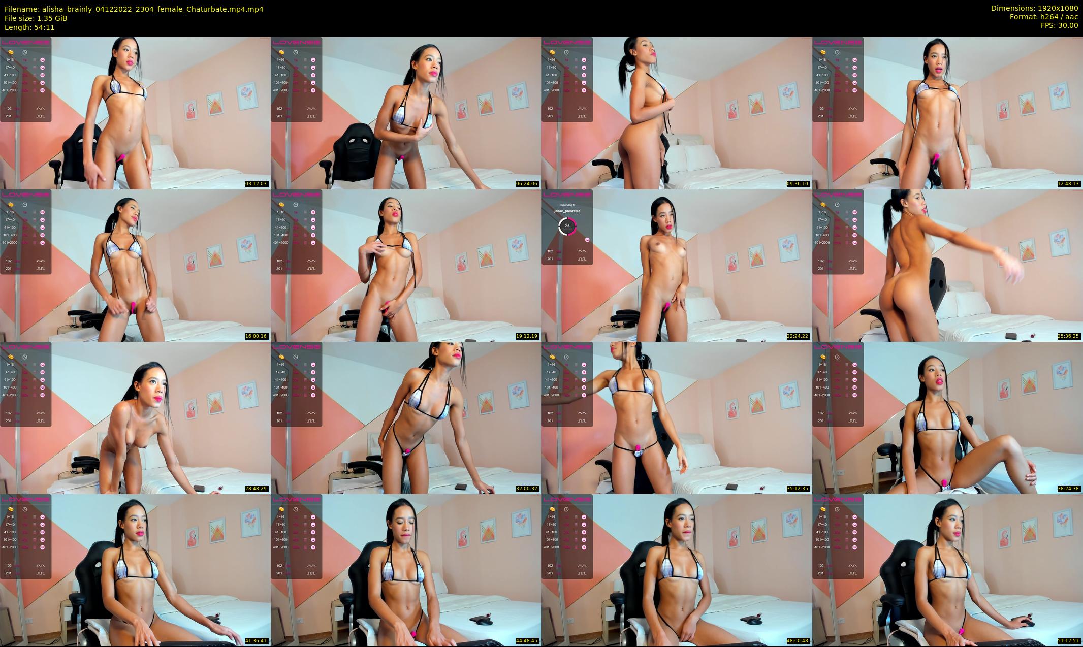 alisha_brainly — 55 minute Chaturbate female cam show recording, 1080p, Dec 4, 2022