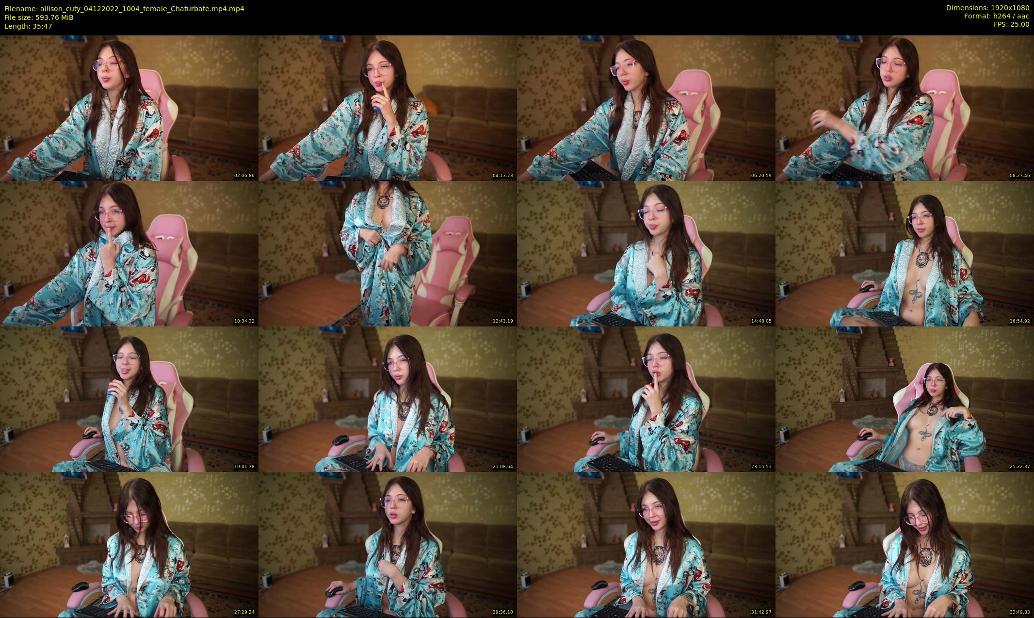 allison_cuty — 36 minute Chaturbate female cam show recording, 1080p, Dec 4, 2022