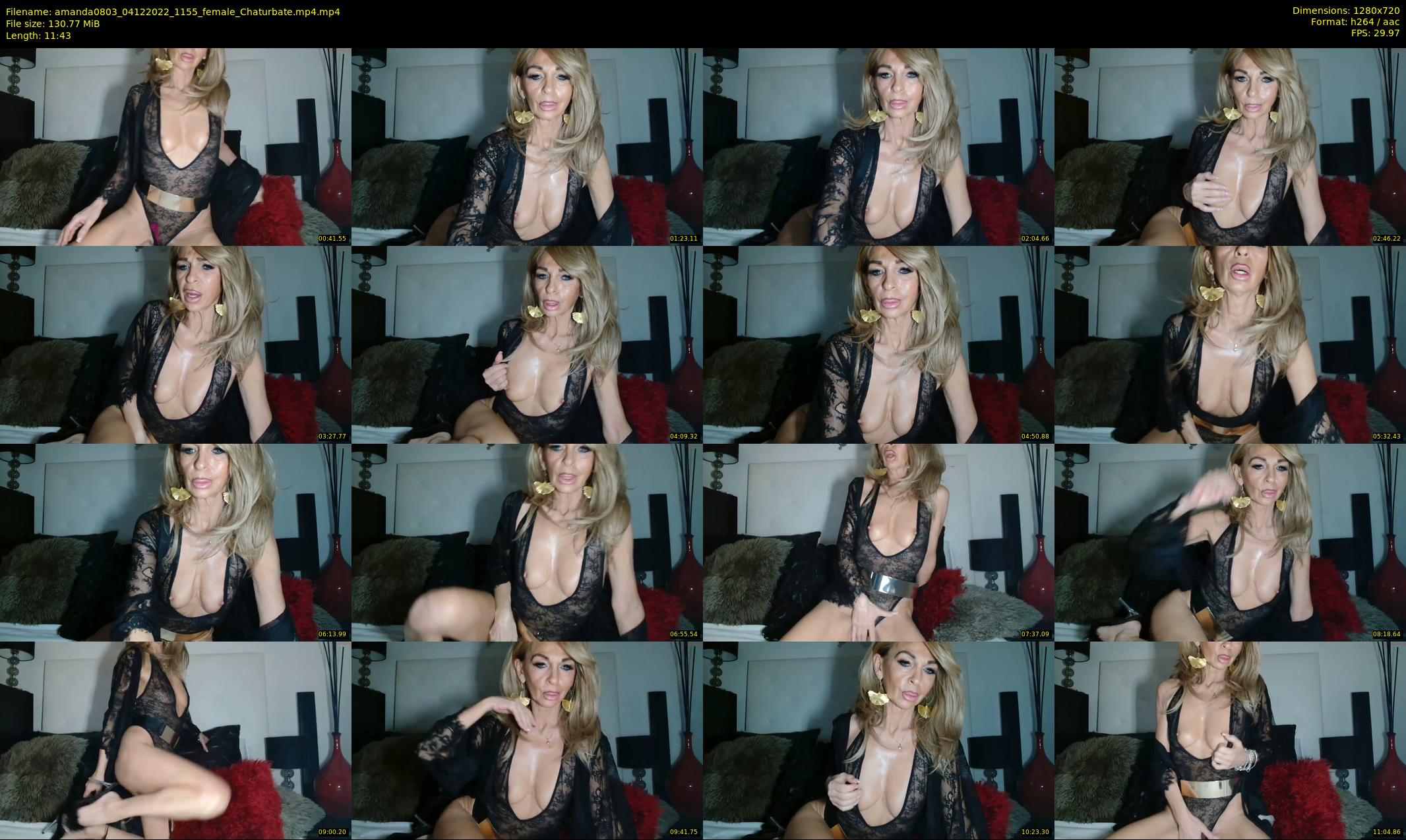amanda0803 — 12 minute Chaturbate female cam show recording, 720p, Dec 4, 2022