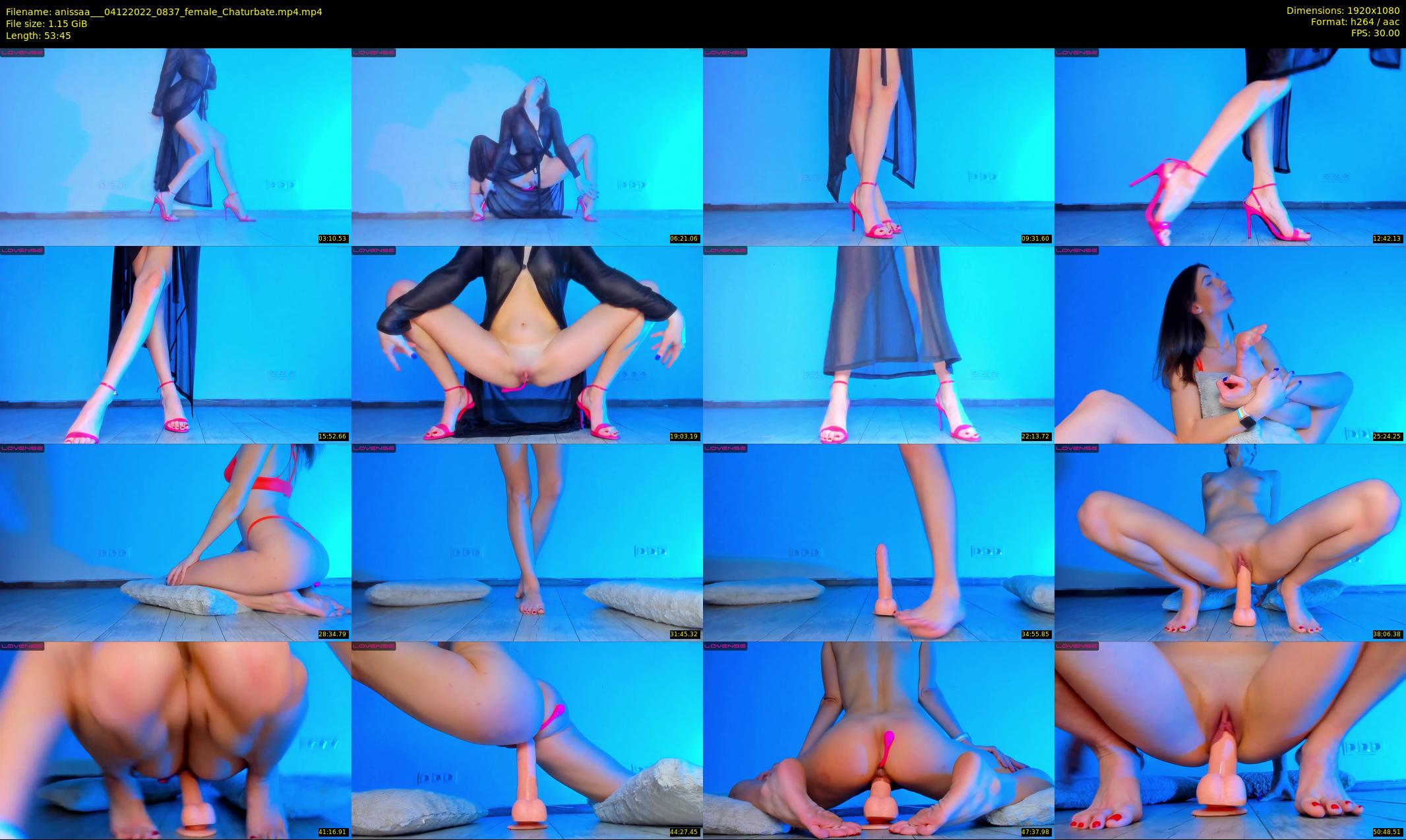 anissaa__ — 54 minute Chaturbate female cam show recording, 1080p, Dec 4, 2022