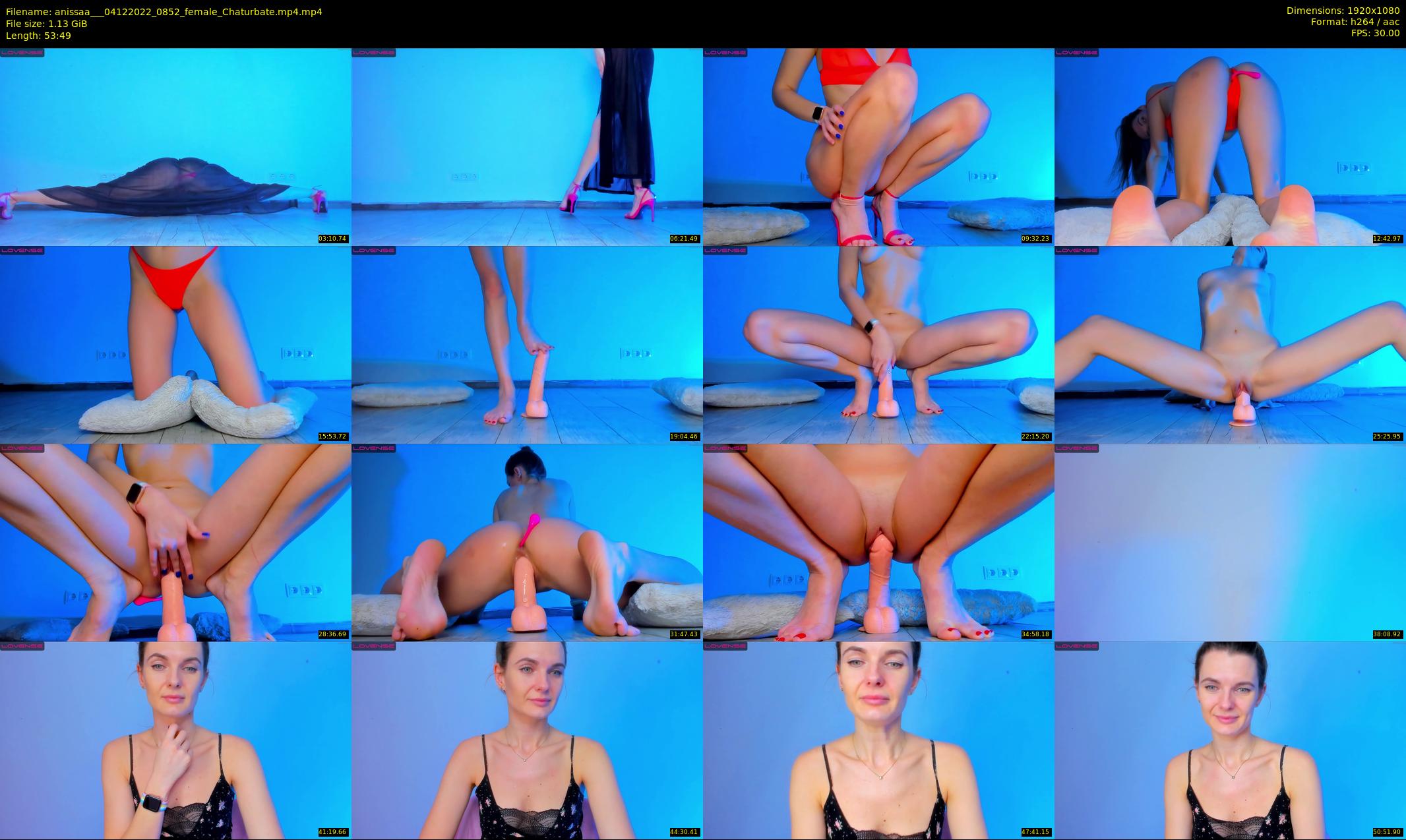 anissaa__ — 54 minute Chaturbate female cam show recording, 1080p, Dec 4, 2022