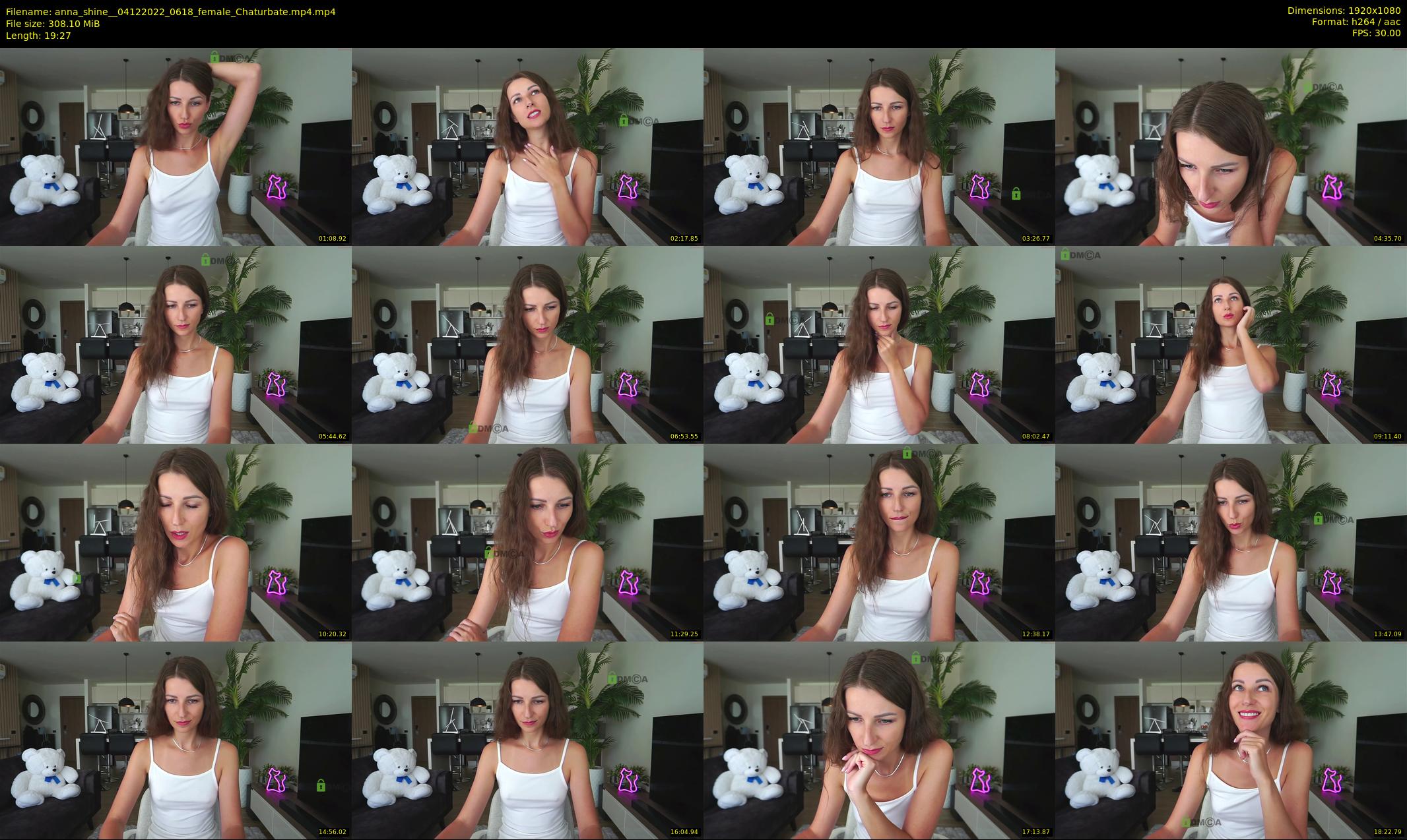 anna_shine_ — 20 minute Chaturbate female cam show recording, 1080p, Dec 4, 2022