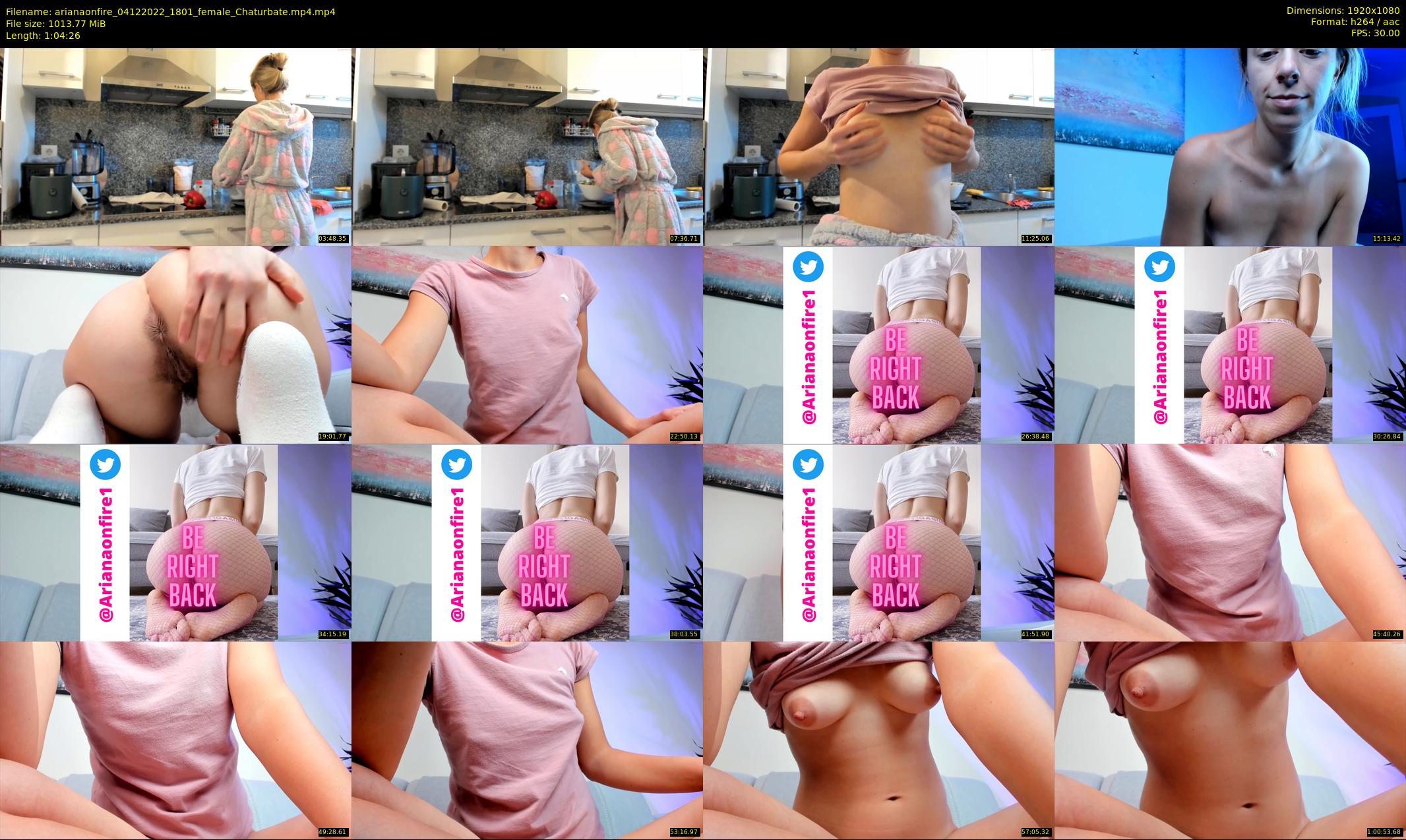 arianaonfire — 65 minute Chaturbate couple cam show recording, 1080p, Dec 4, 2022