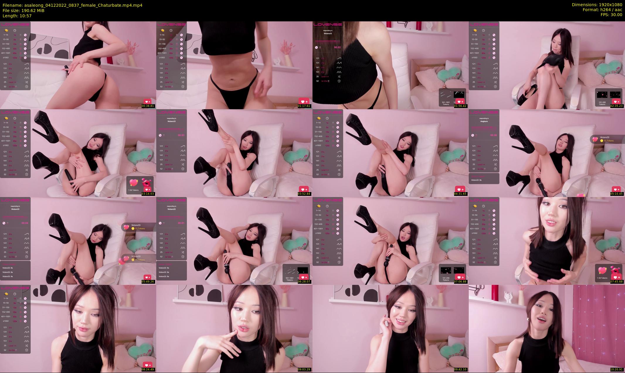 asaleong — 11 minute Chaturbate female cam show recording, 1080p, Dec 4, 2022