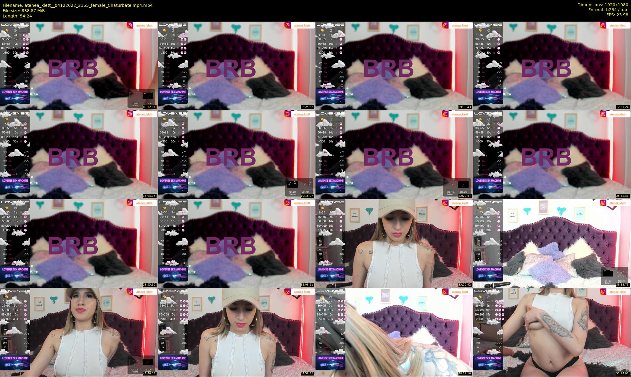atenea_klett_ — 55 minute Chaturbate female cam show recording, 1080p, Dec 4, 2022