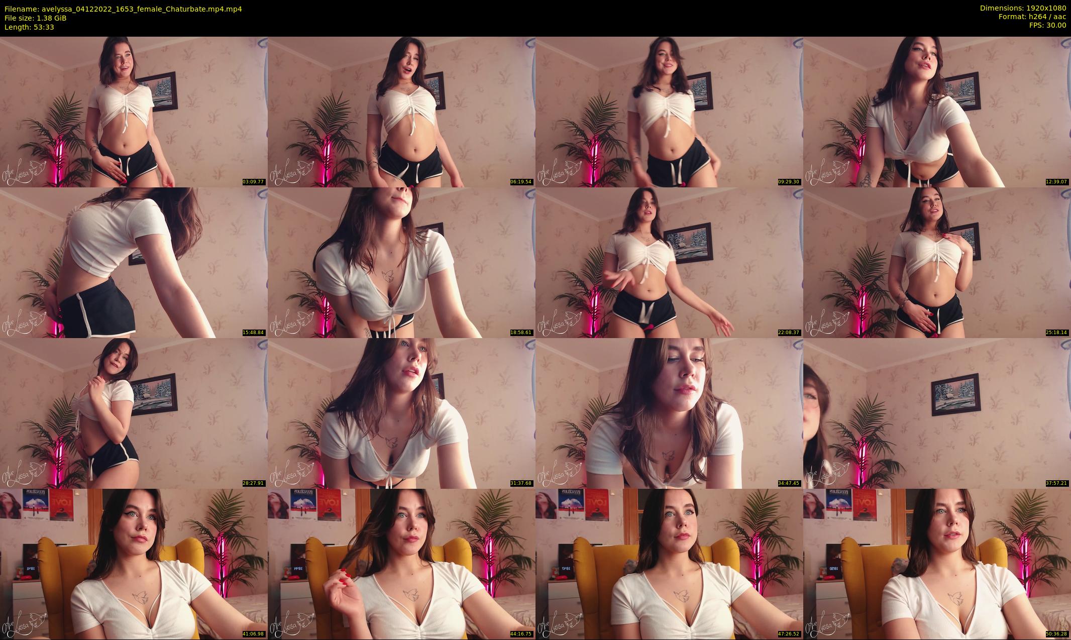 avelyssa — 54 minute Chaturbate female cam show recording, 1080p, Dec 4, 2022