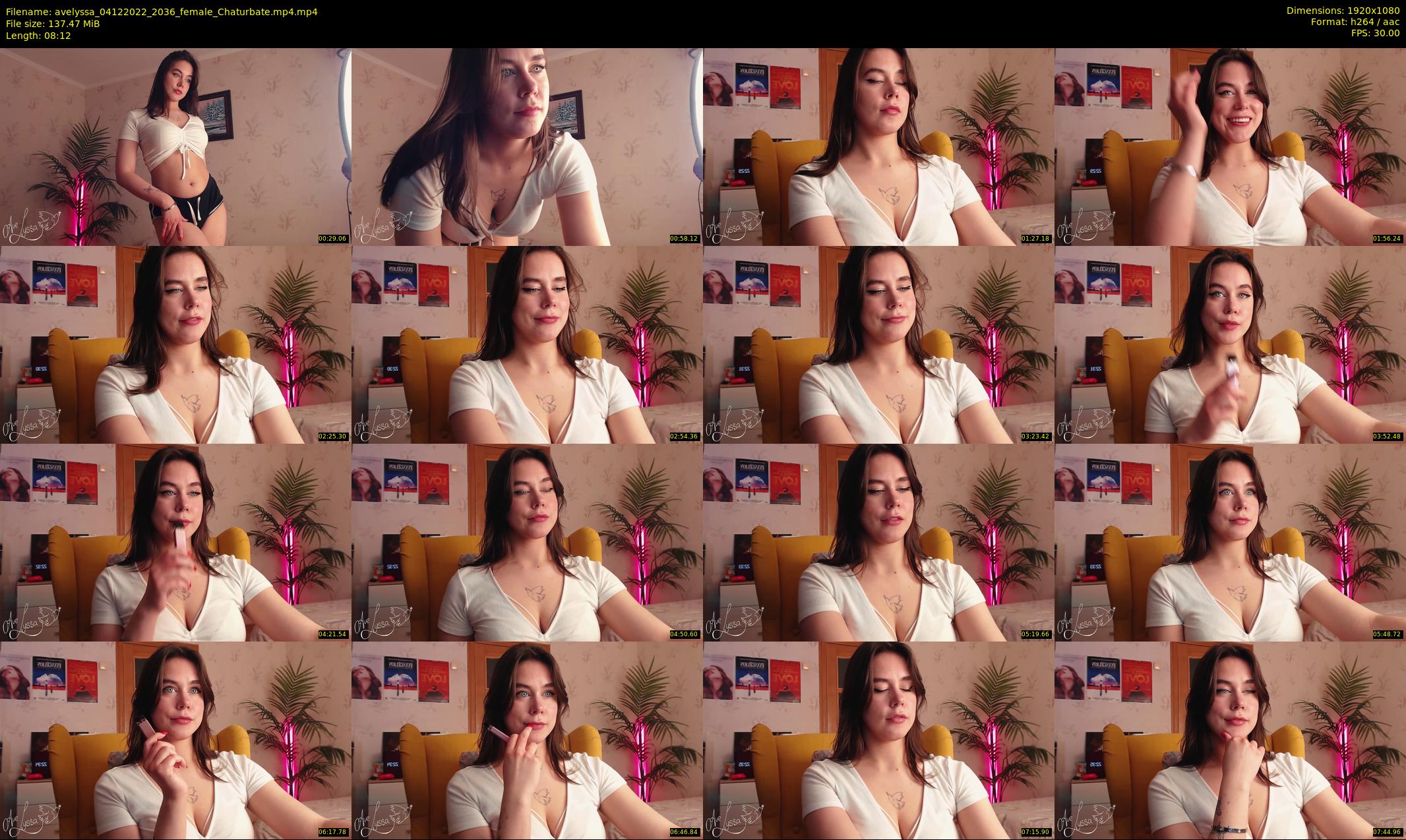 avelyssa — 9 minute Chaturbate female cam show recording, 1080p, Dec 4, 2022