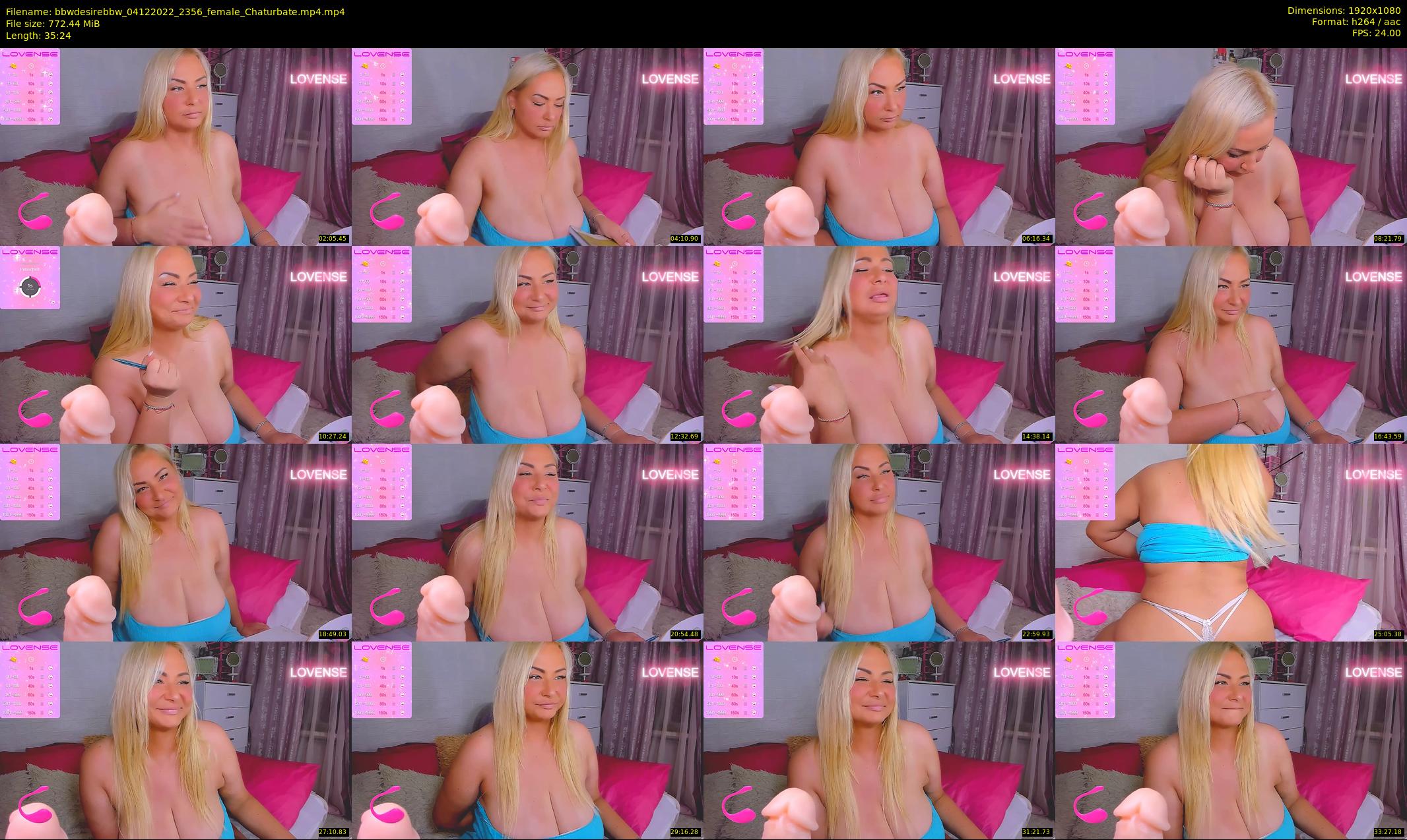 bbwdesirebbw — 36 minute Chaturbate female cam show recording, 1080p, Dec 4, 2022