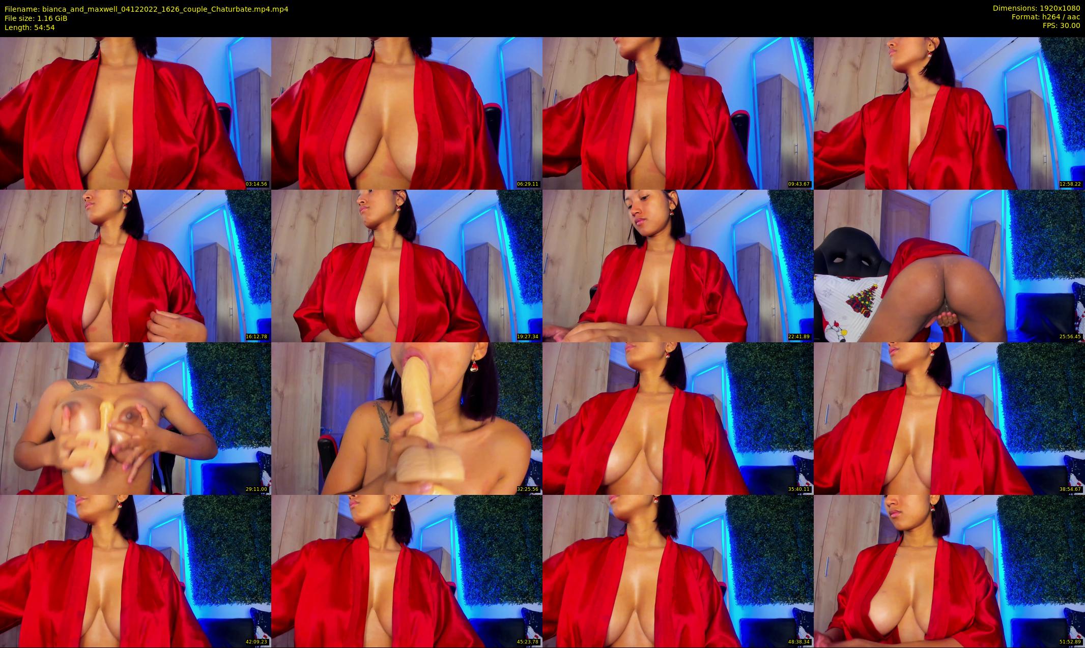 bianca_and_maxwell — 55 minute Chaturbate couple cam show recording, 1080p, Dec 4, 2022