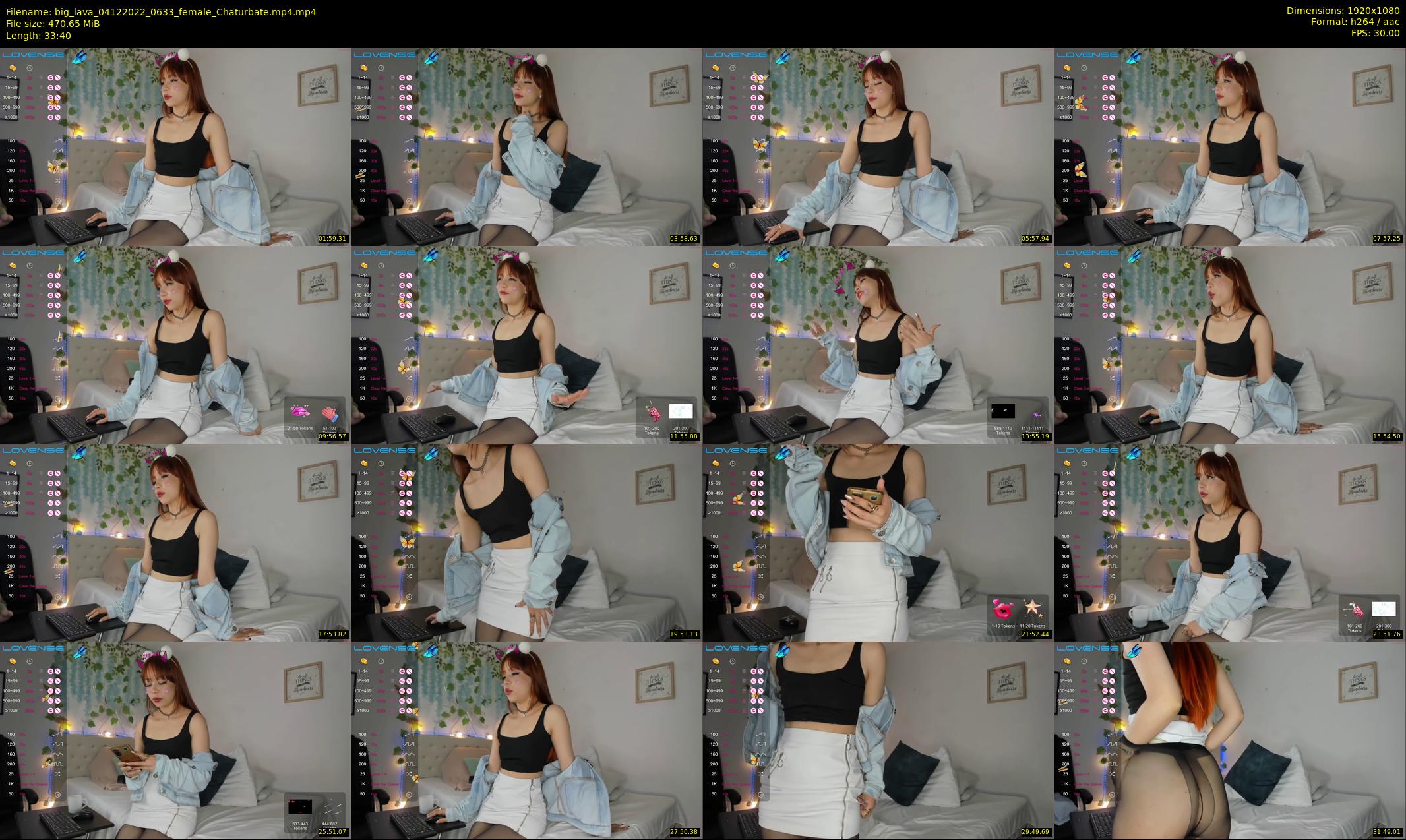 big_lava — 34 minute Chaturbate female cam show recording, 1080p, Dec 4, 2022