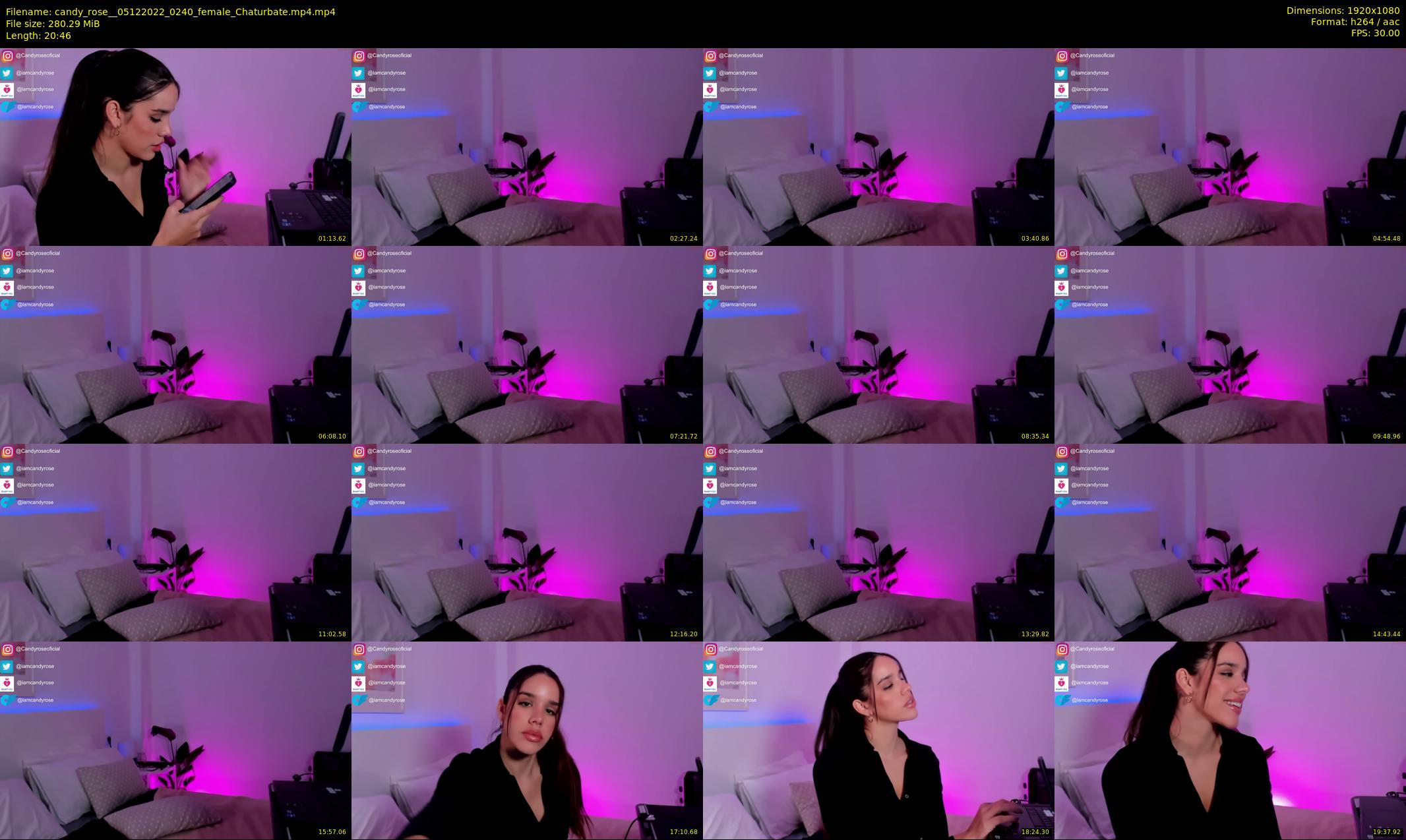 candy_rose_ — 21 minute Chaturbate female cam show recording, 1080p, Dec 5, 2022