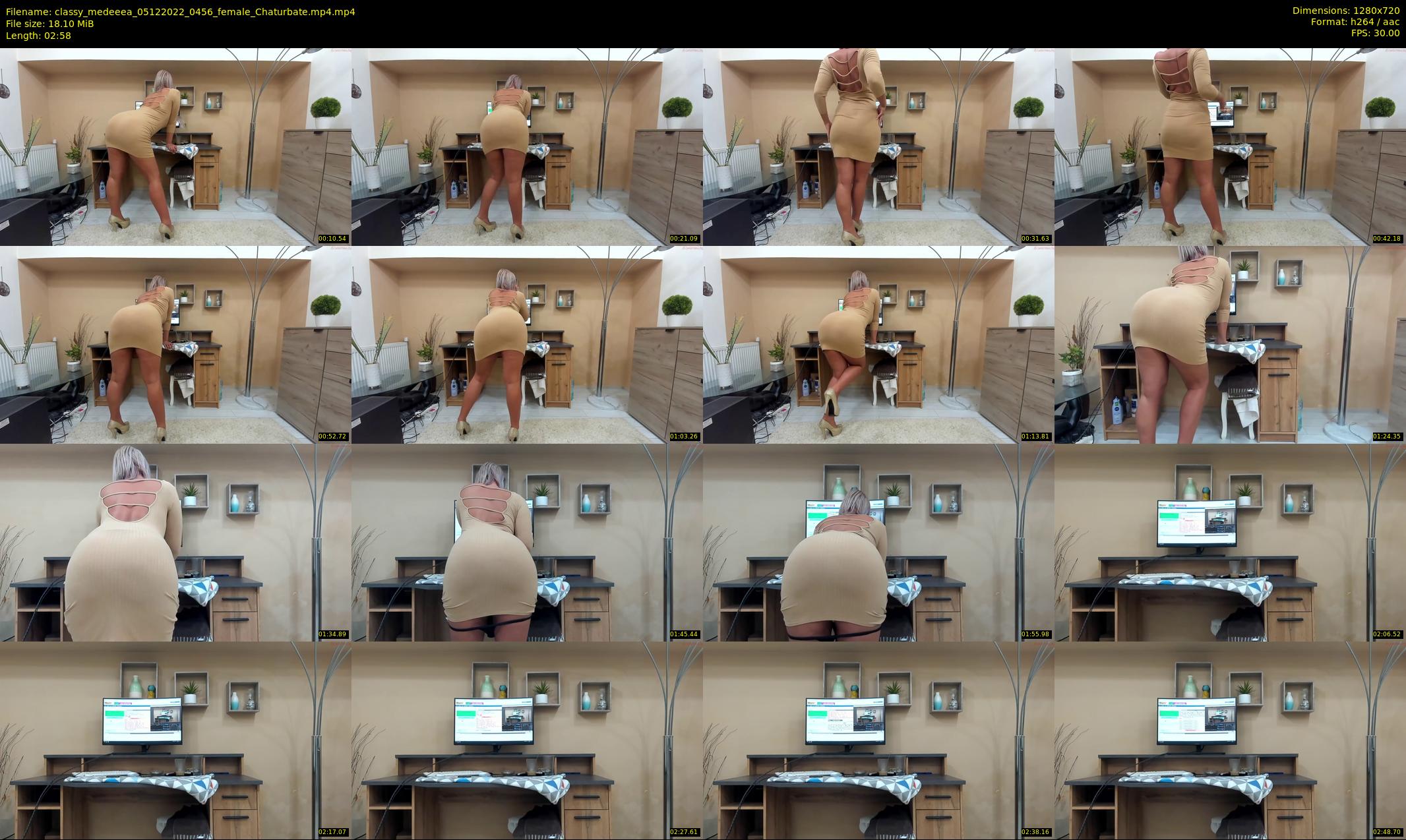 classy_medeeea — 3 minute Chaturbate female cam show recording, 720p, Dec 5, 2022