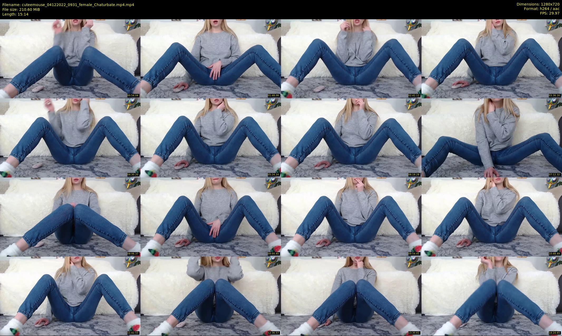 cuteemouse — 16 minute Chaturbate female cam show recording, 720p, Dec 4, 2022