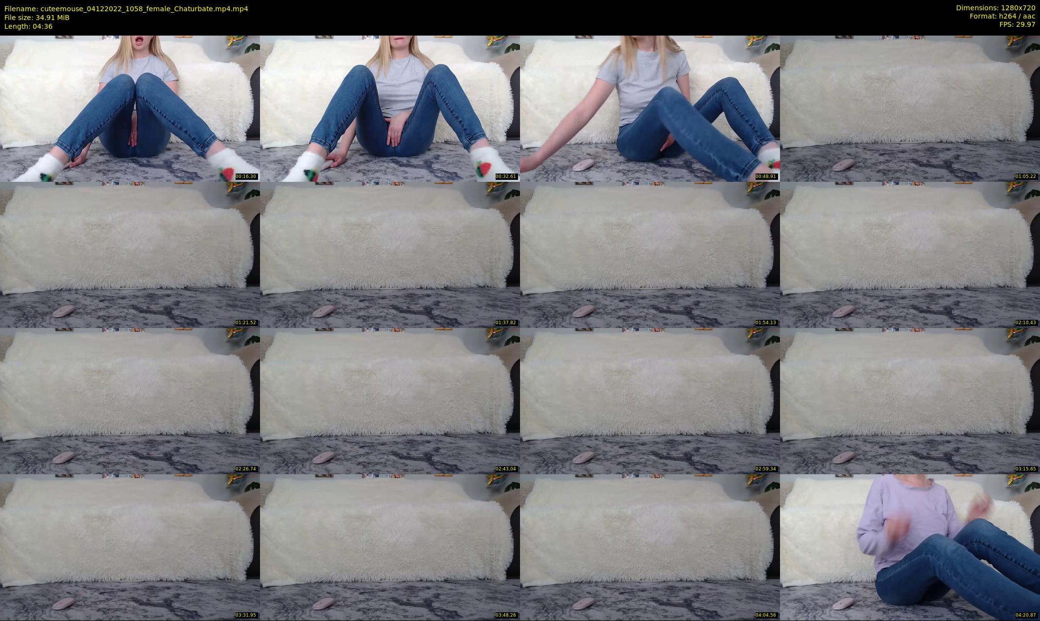 cuteemouse — 5 minute Chaturbate female cam show recording, 720p, Dec 4, 2022