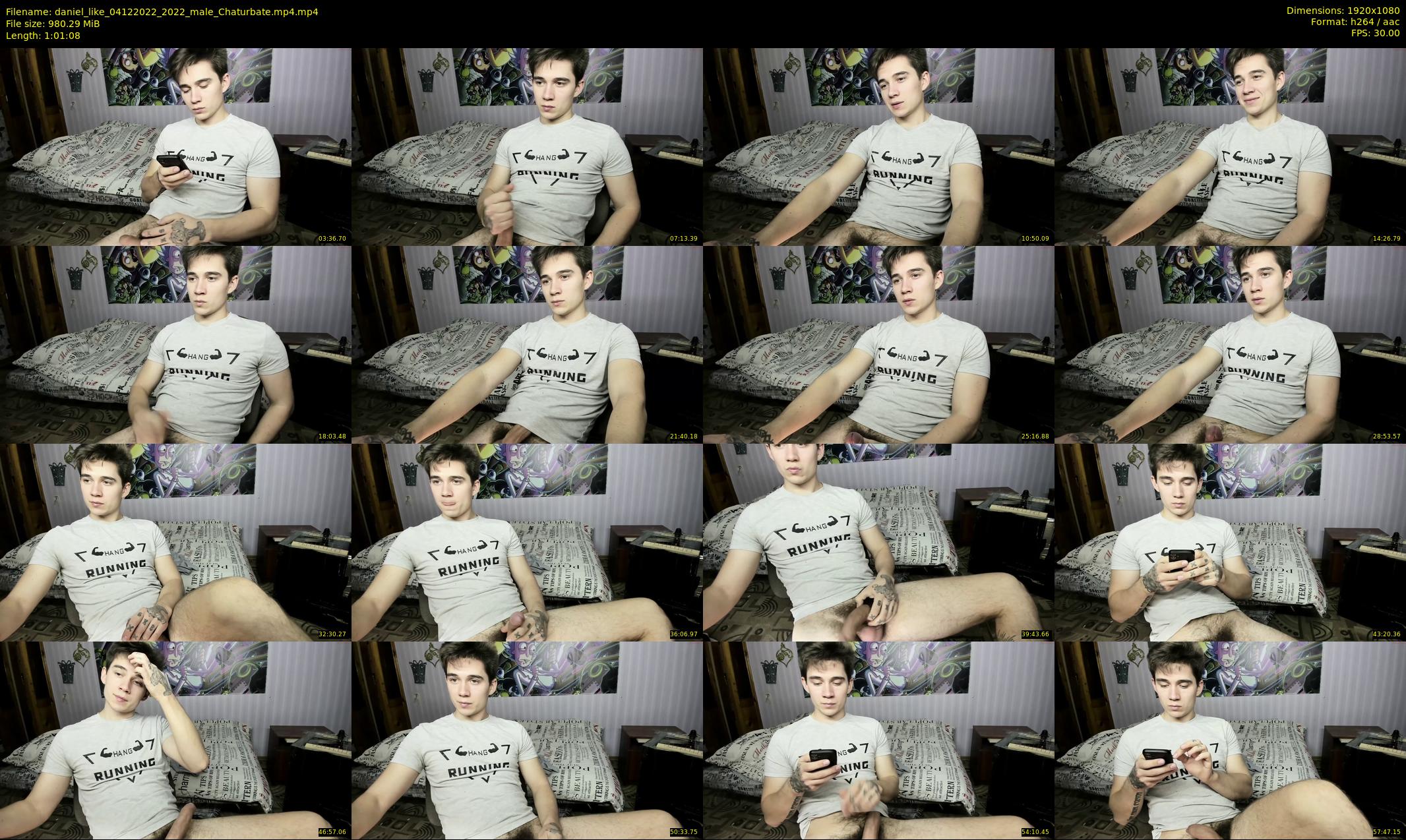 daniel_like — 62 minute Chaturbate male cam show recording, 1080p, Dec 4, 2022