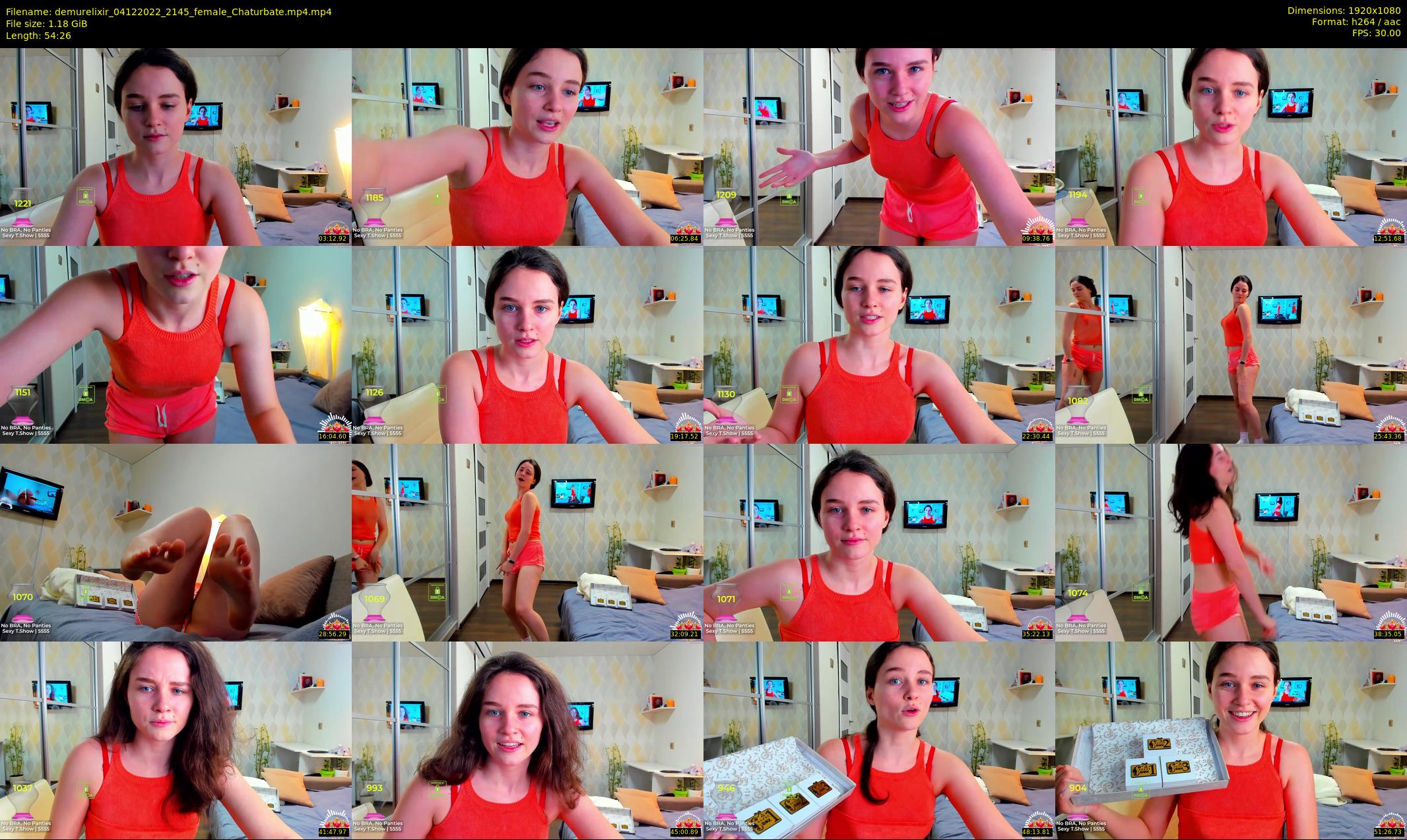 demurelixir — 55 minute Chaturbate female cam show recording, 1080p, Dec 4, 2022