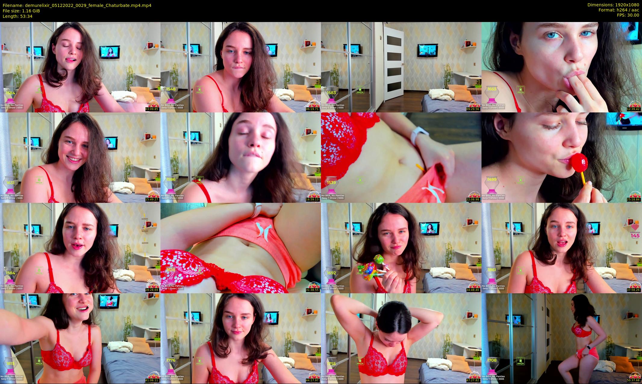 demurelixir — 54 minute Chaturbate female cam show recording, 1080p, Dec 5, 2022