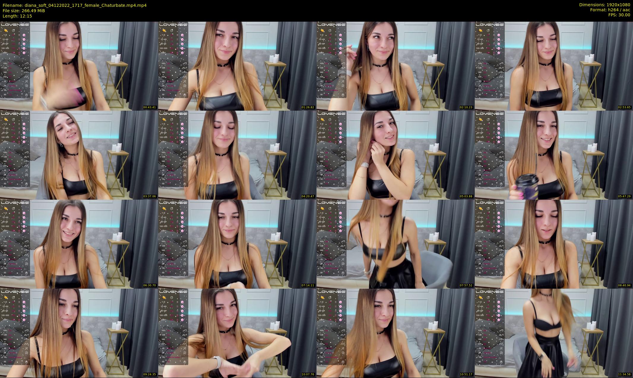 diana_soft — 13 minute Chaturbate female cam show recording, 1080p, Dec 4, 2022