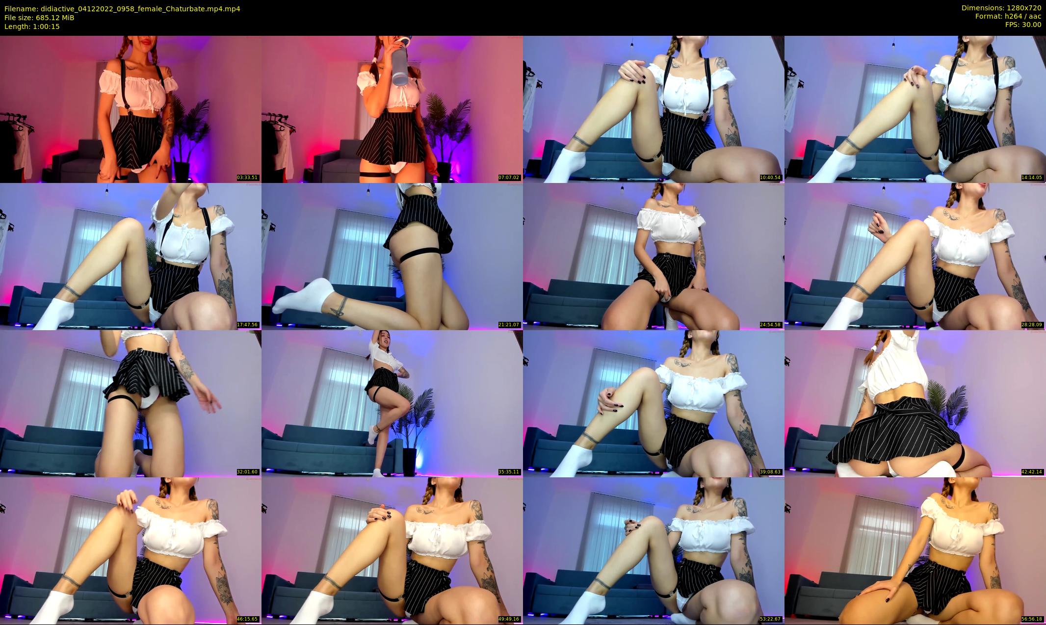 didiactive — 61 minute Chaturbate female cam show recording, 720p, Dec 4, 2022