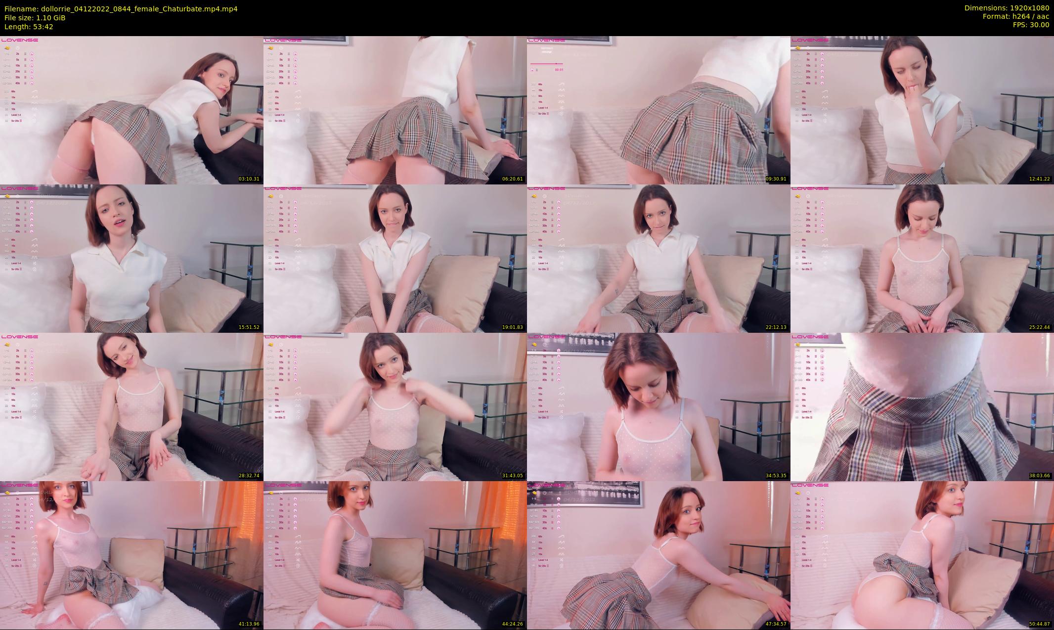dollorrie — 54 minute Chaturbate couple cam show recording, 1080p, Dec 4, 2022