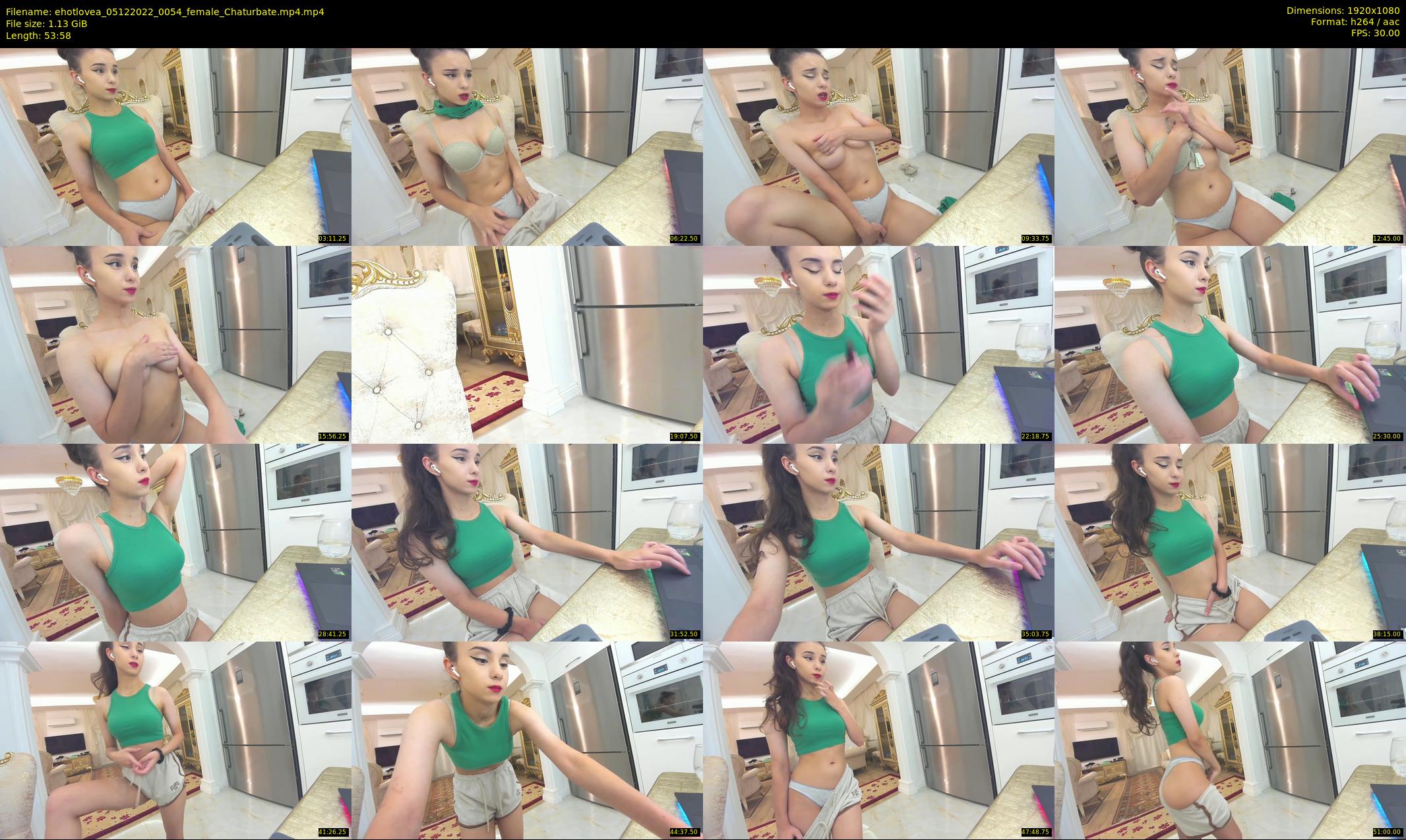 ehotlovea — 54 minute Chaturbate female cam show recording, 1080p, Dec 5, 2022