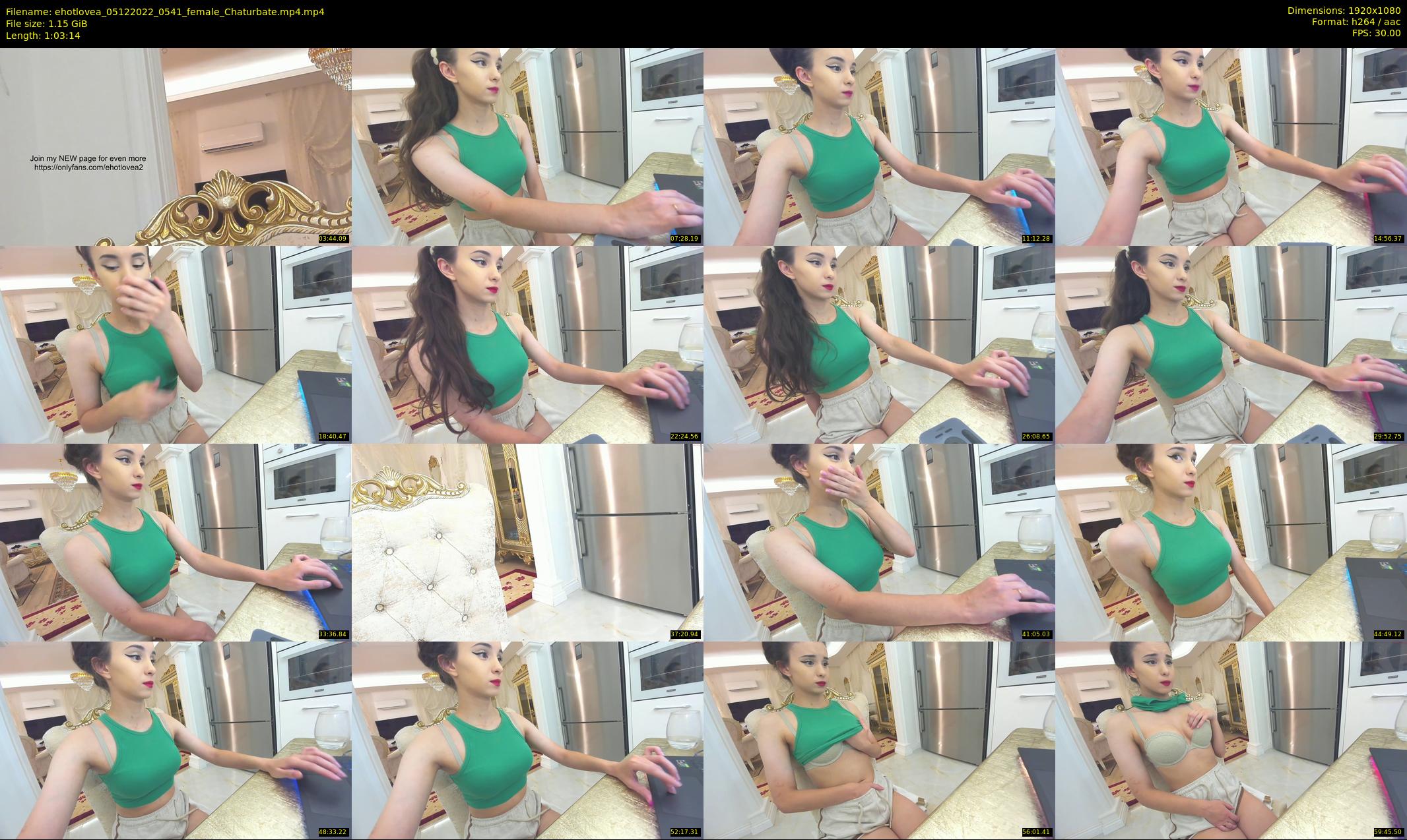 ehotlovea — 64 minute Chaturbate female cam show recording, 1080p, Dec 5, 2022