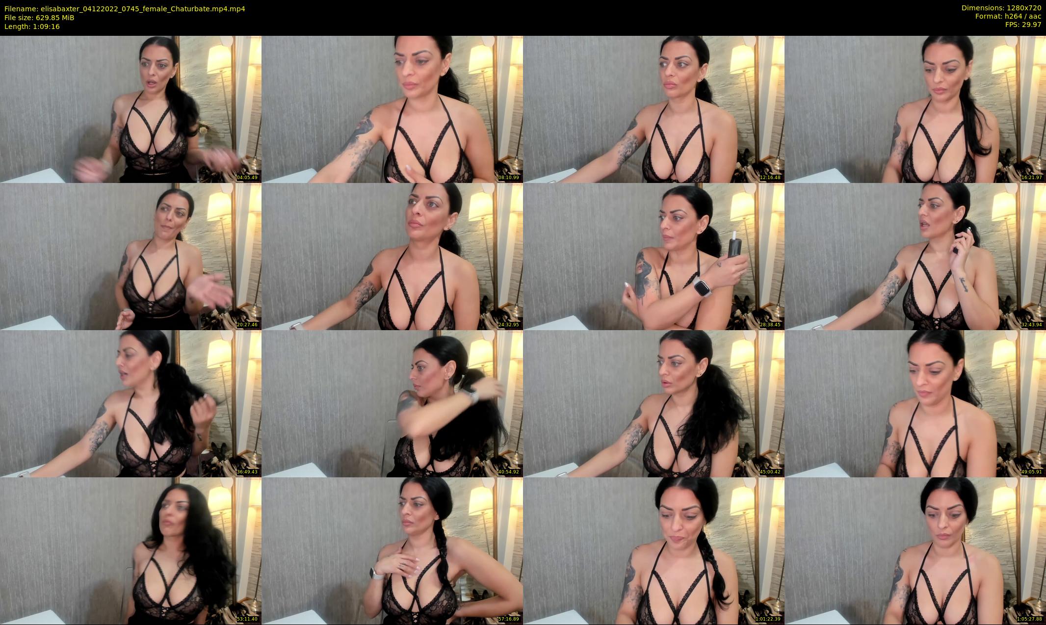 elisabaxter — 70 minute Chaturbate female cam show recording, 720p, Dec 4, 2022