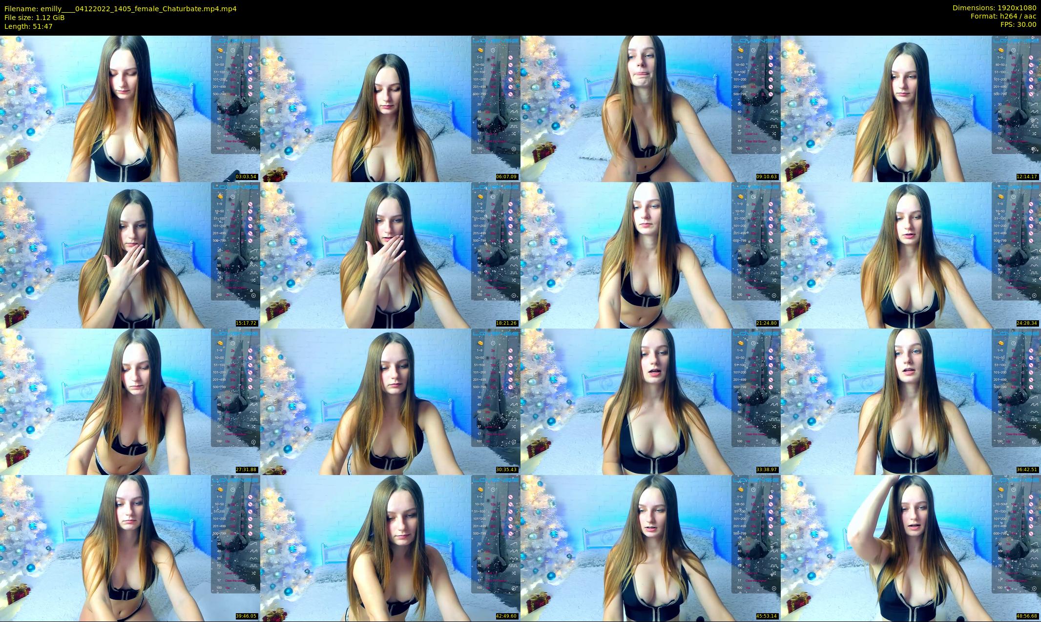 emilly___ — 52 minute Chaturbate female cam show recording, 1080p, Dec 4, 2022