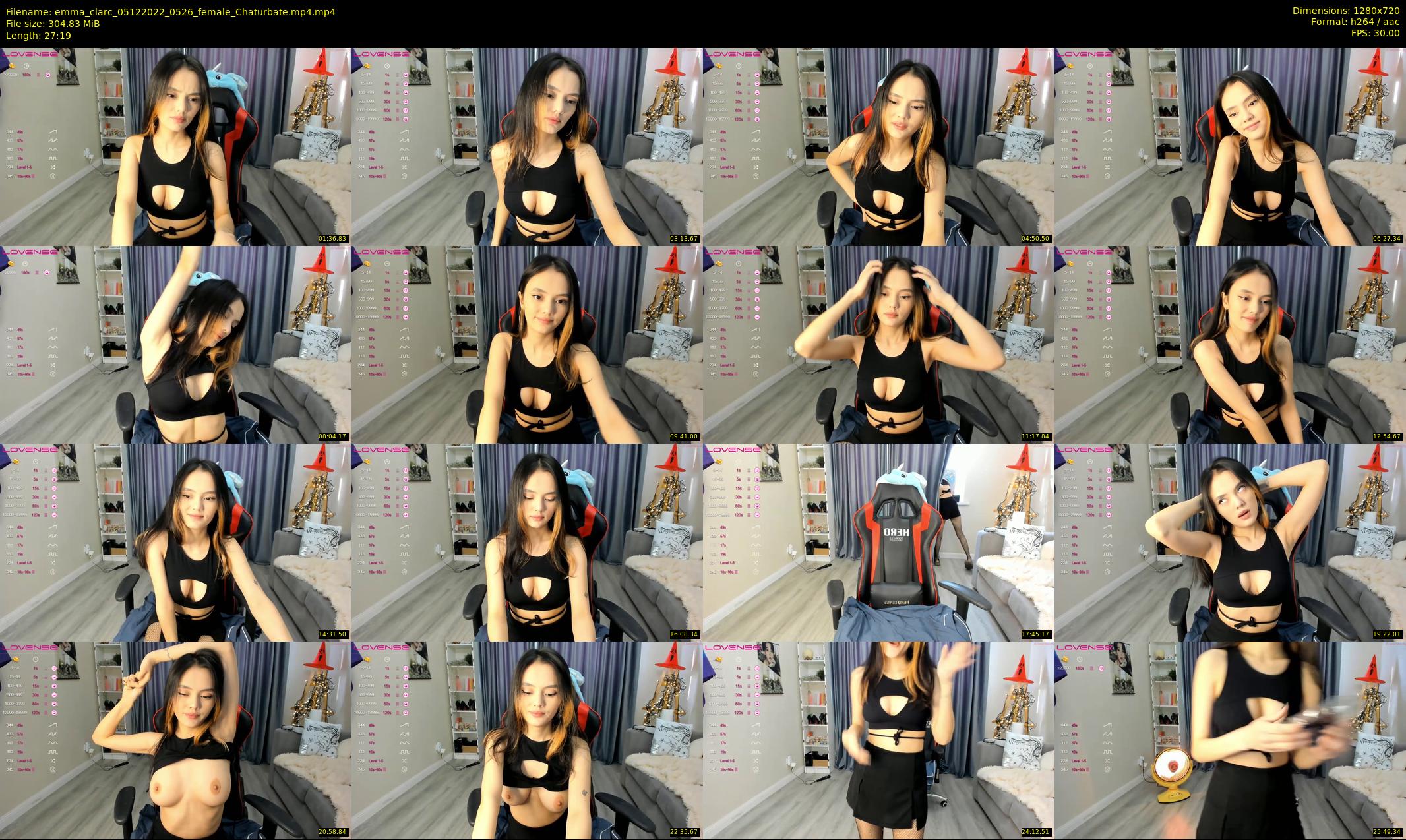 emma_clarc — 28 minute Chaturbate female cam show recording, 720p, Dec 5, 2022