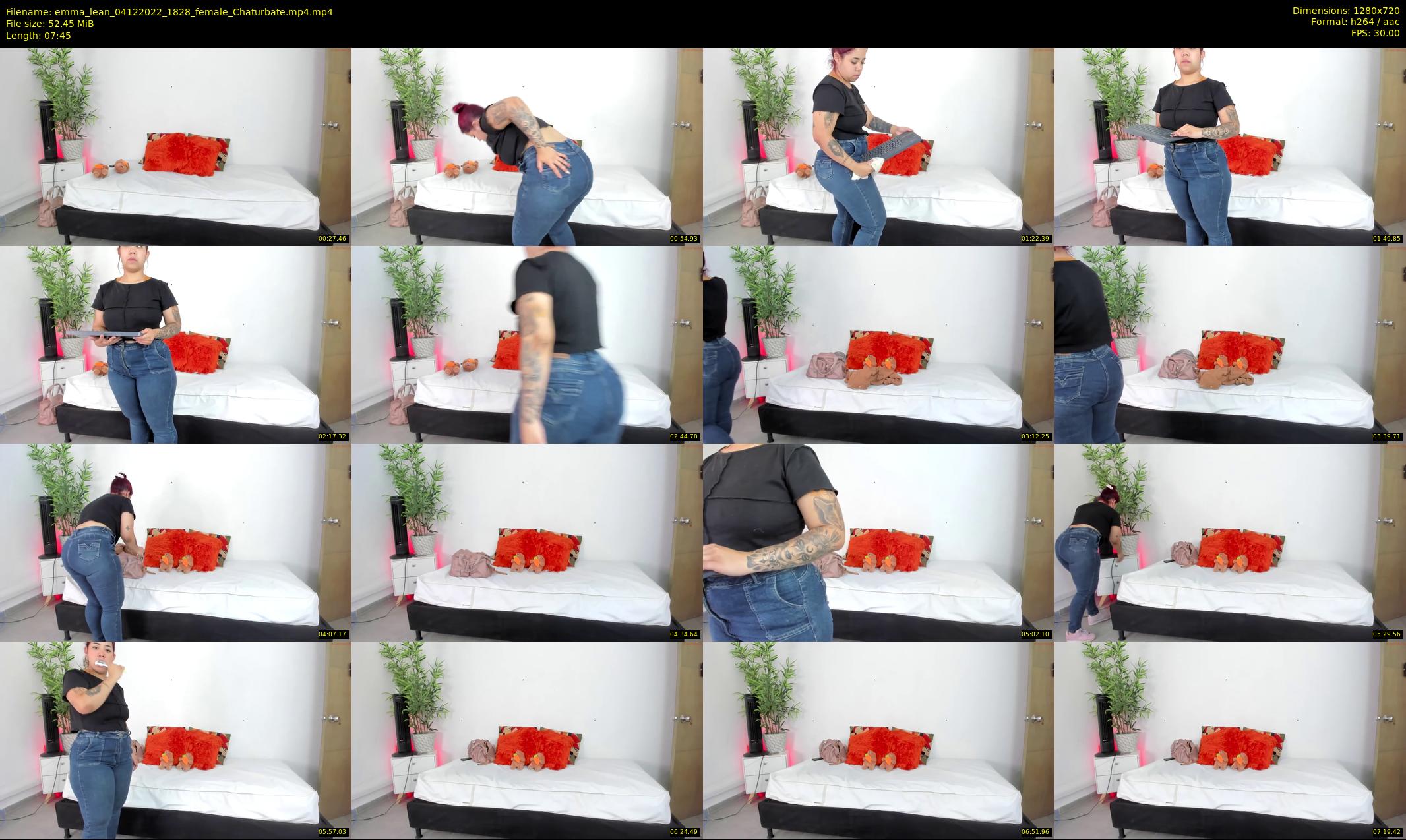 emma_lean — 8 minute Chaturbate female cam show recording, 720p, Dec 4, 2022