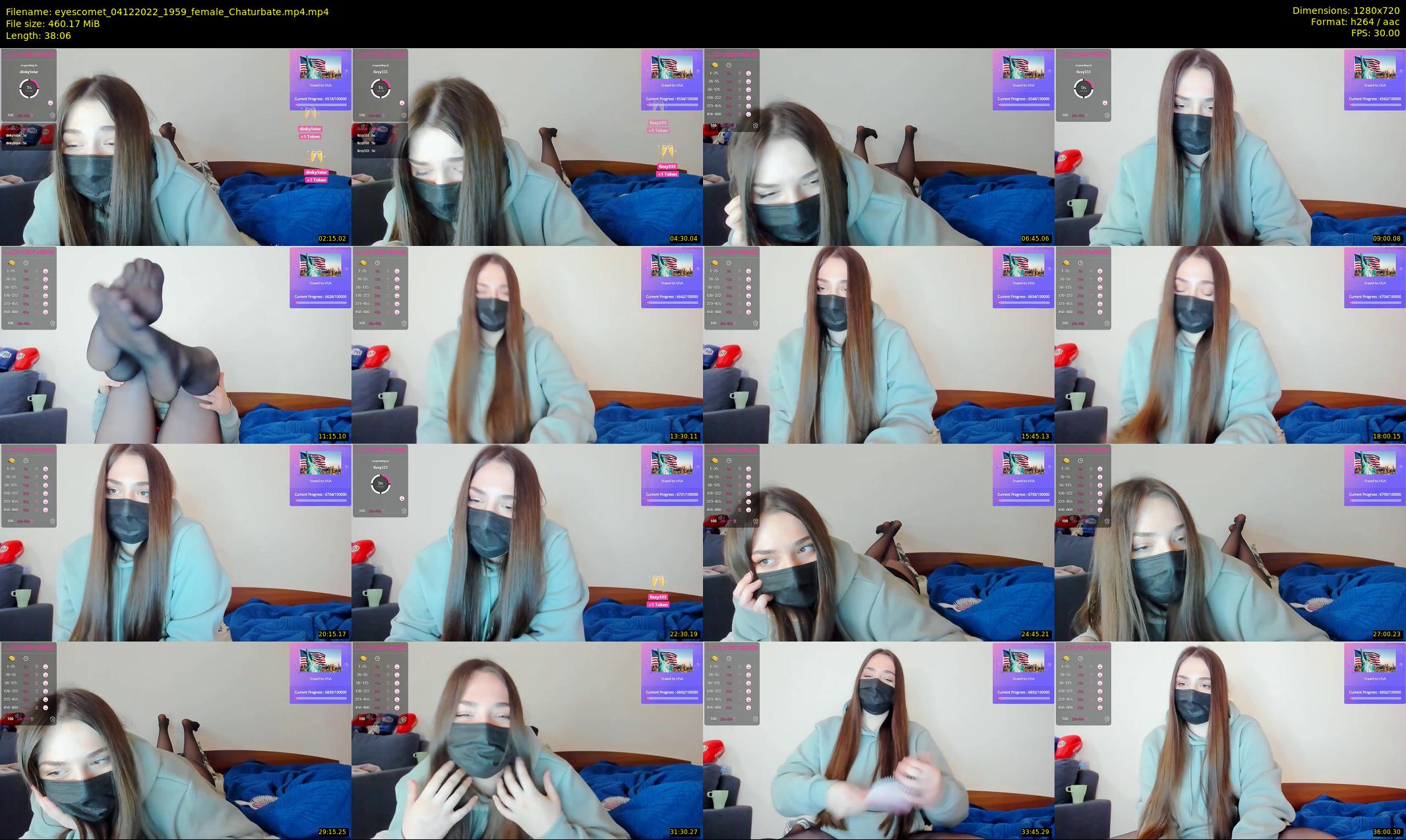 eyescomet — 39 minute Chaturbate female cam show recording, 720p, Dec 4, 2022