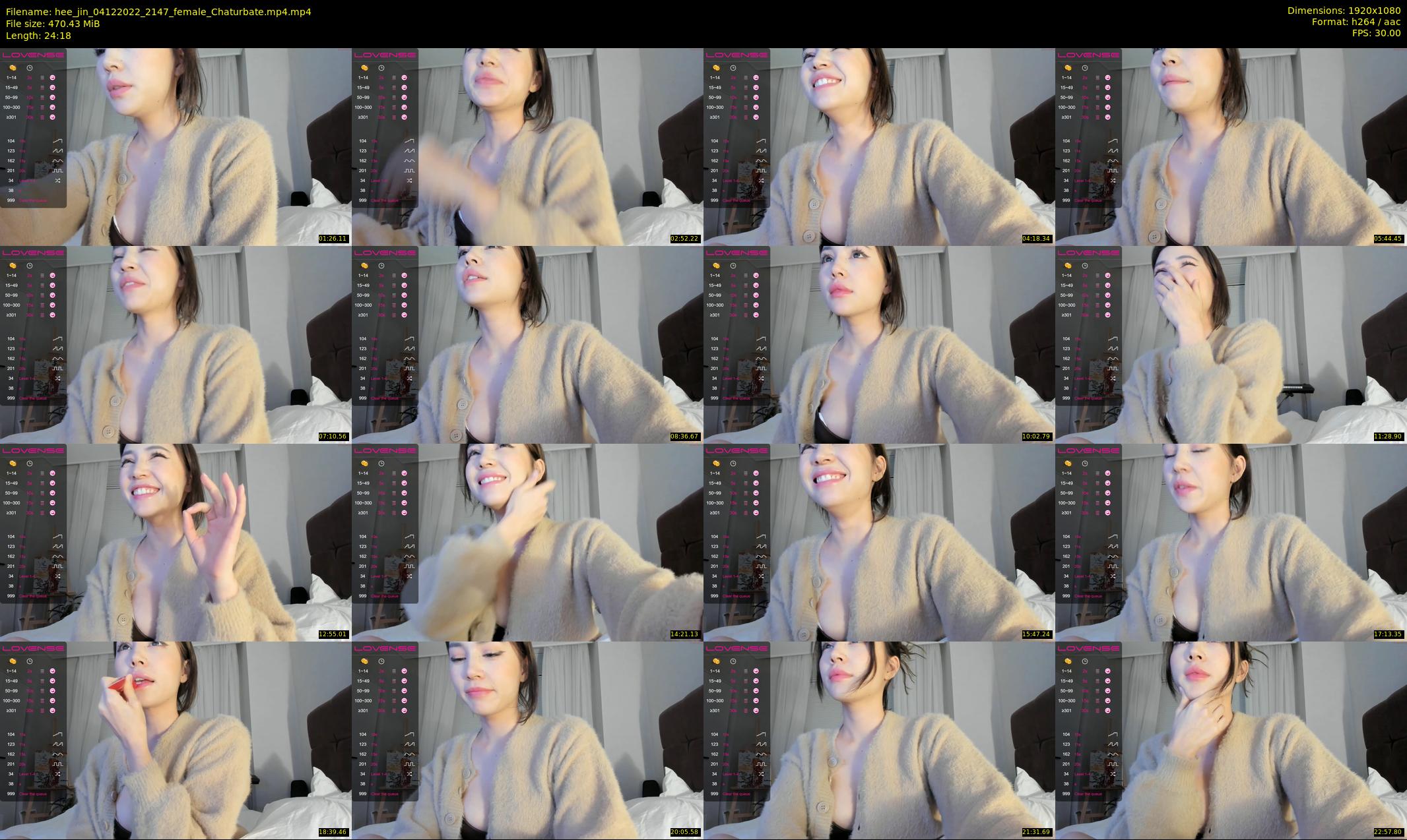 hee_jin — 25 minute Chaturbate female cam show recording, 1080p, Dec 4, 2022