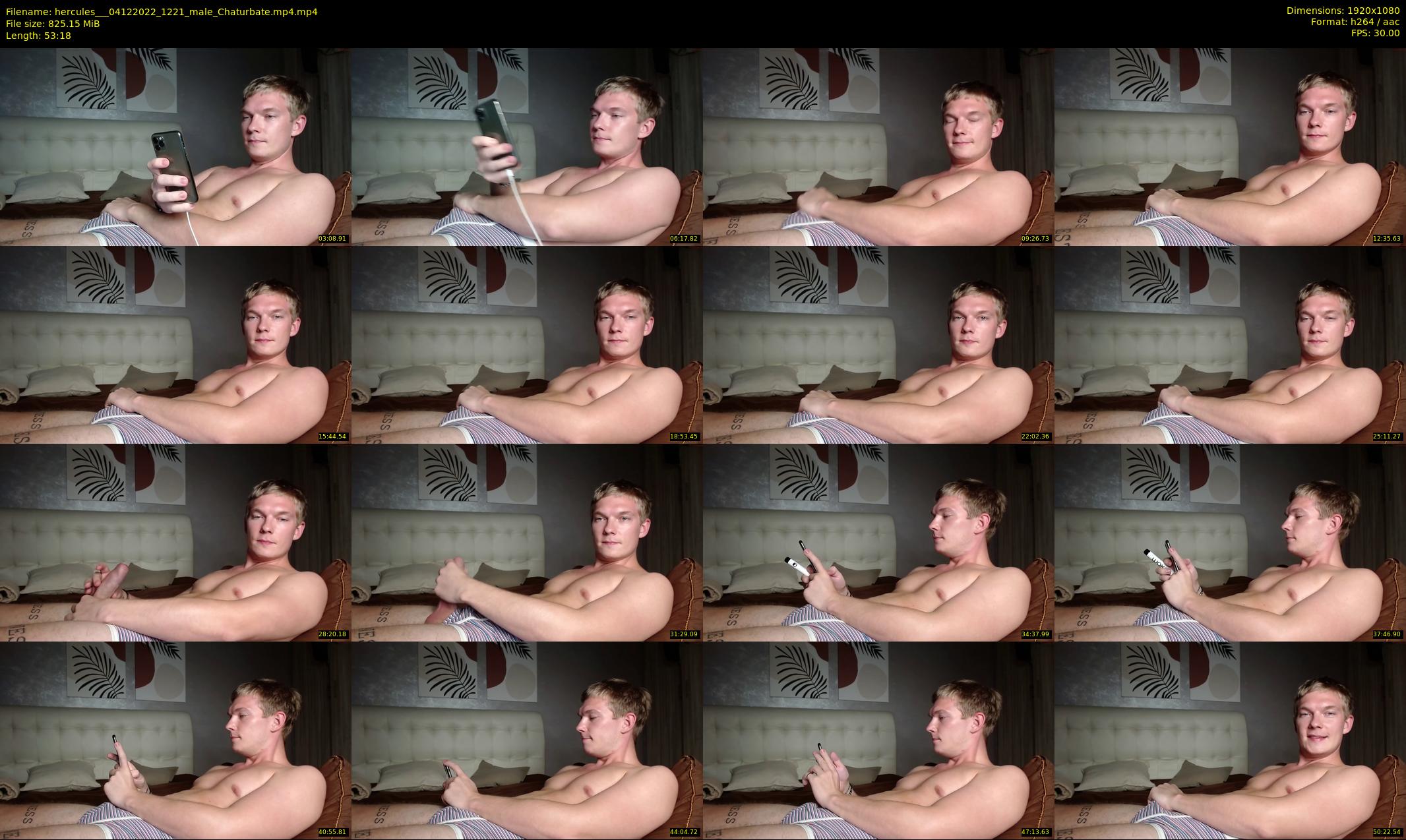 hercules__ — 54 minute Chaturbate male cam show recording, 1080p, Dec 4, 2022