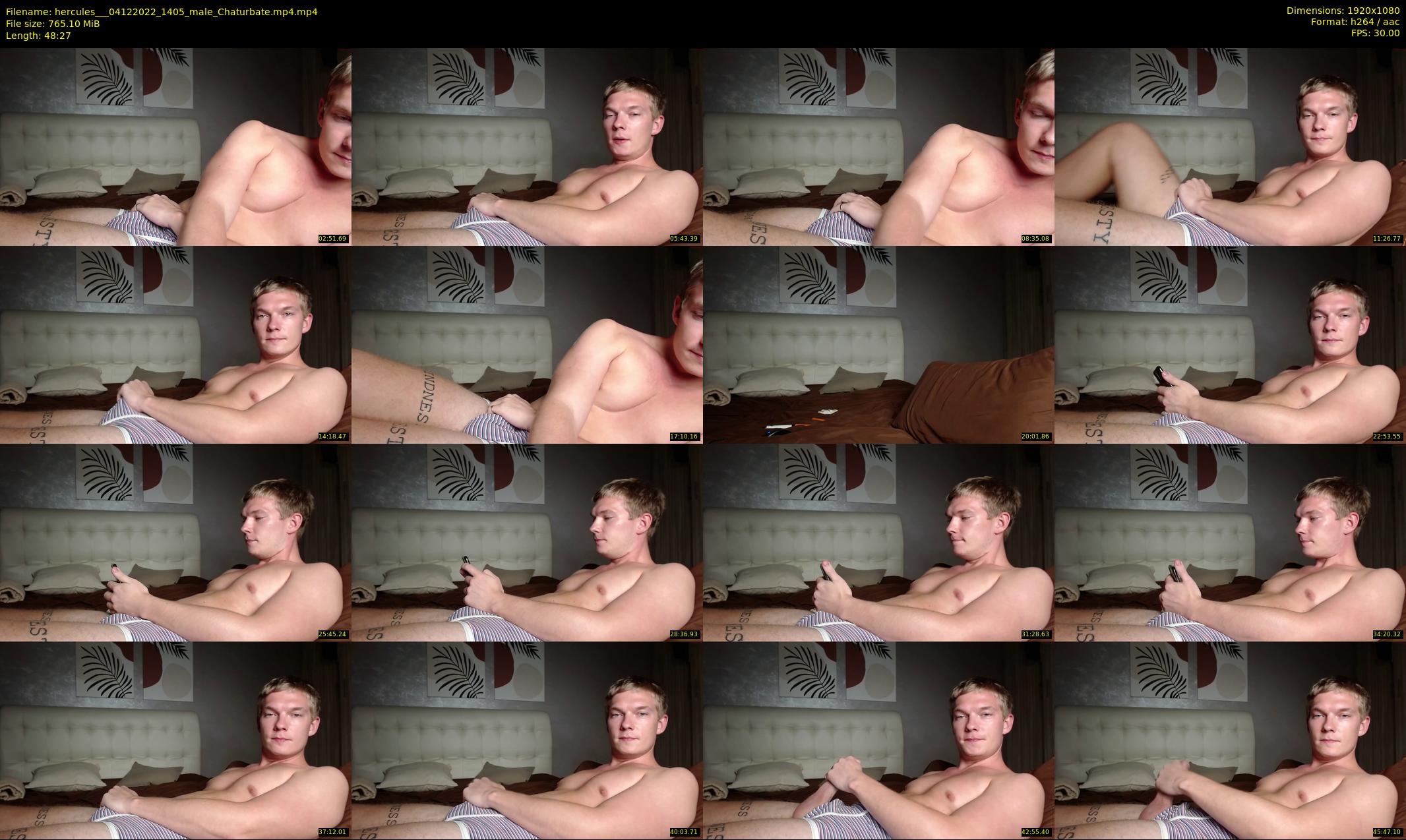 hercules__ — 49 minute Chaturbate male cam show recording, 1080p, Dec 4, 2022