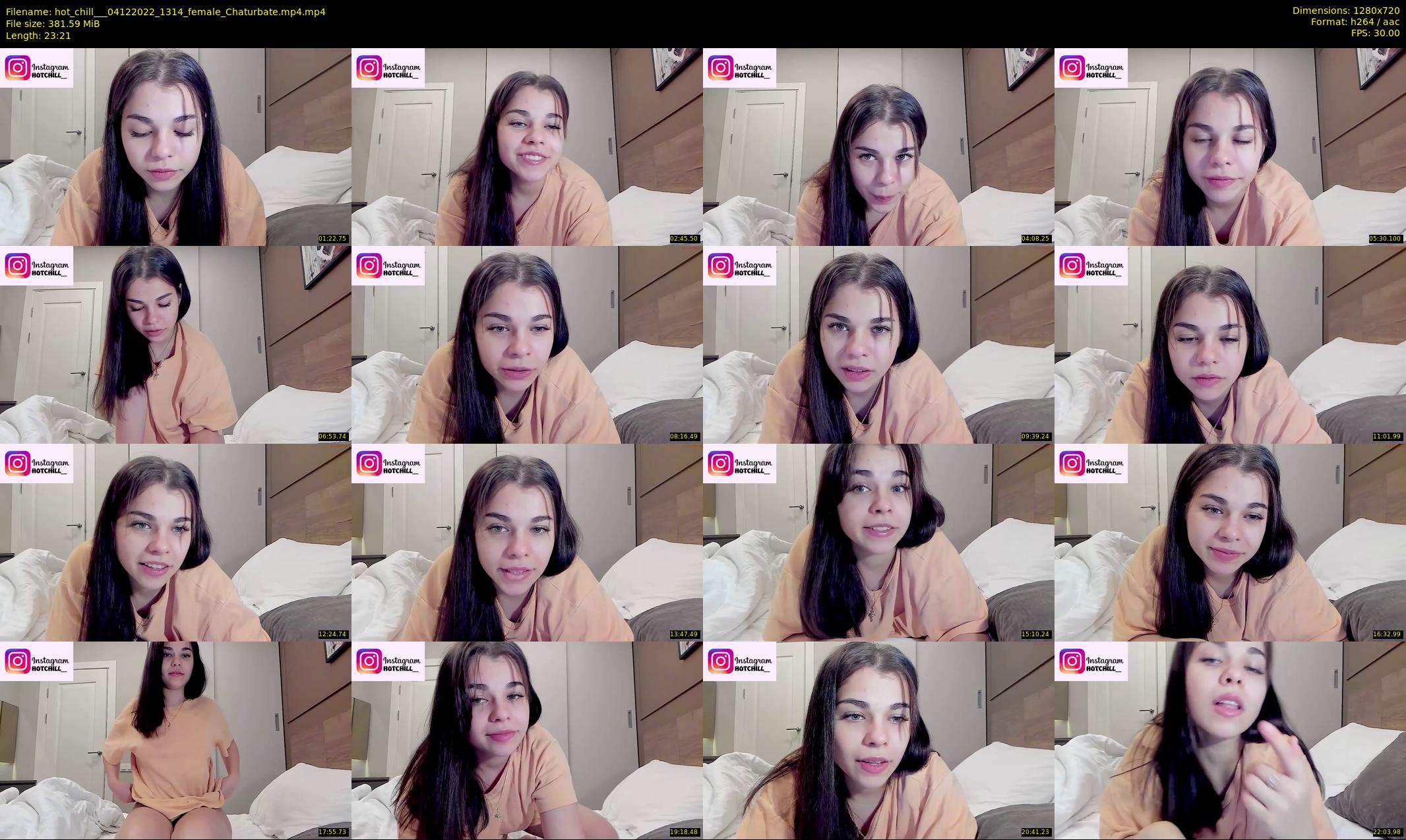 hot_chill__ — 24 minute Chaturbate female cam show recording, 720p, Dec 4, 2022
