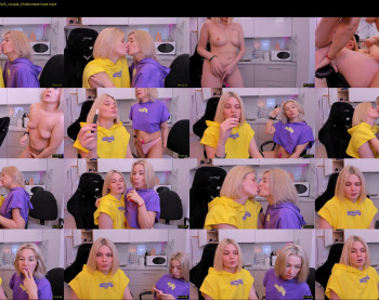 hottyblonds — 54 minute Chaturbate couple cam show recording, 1080p, Dec 4, 2022