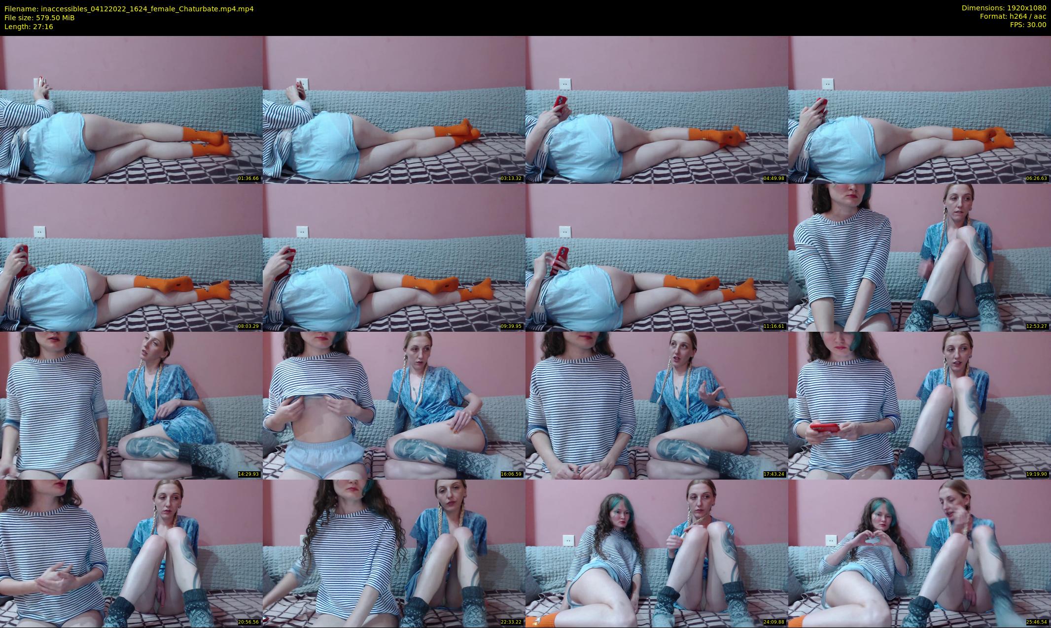 inaccessibles — 28 minute Chaturbate female cam show recording, 1080p, Dec 4, 2022