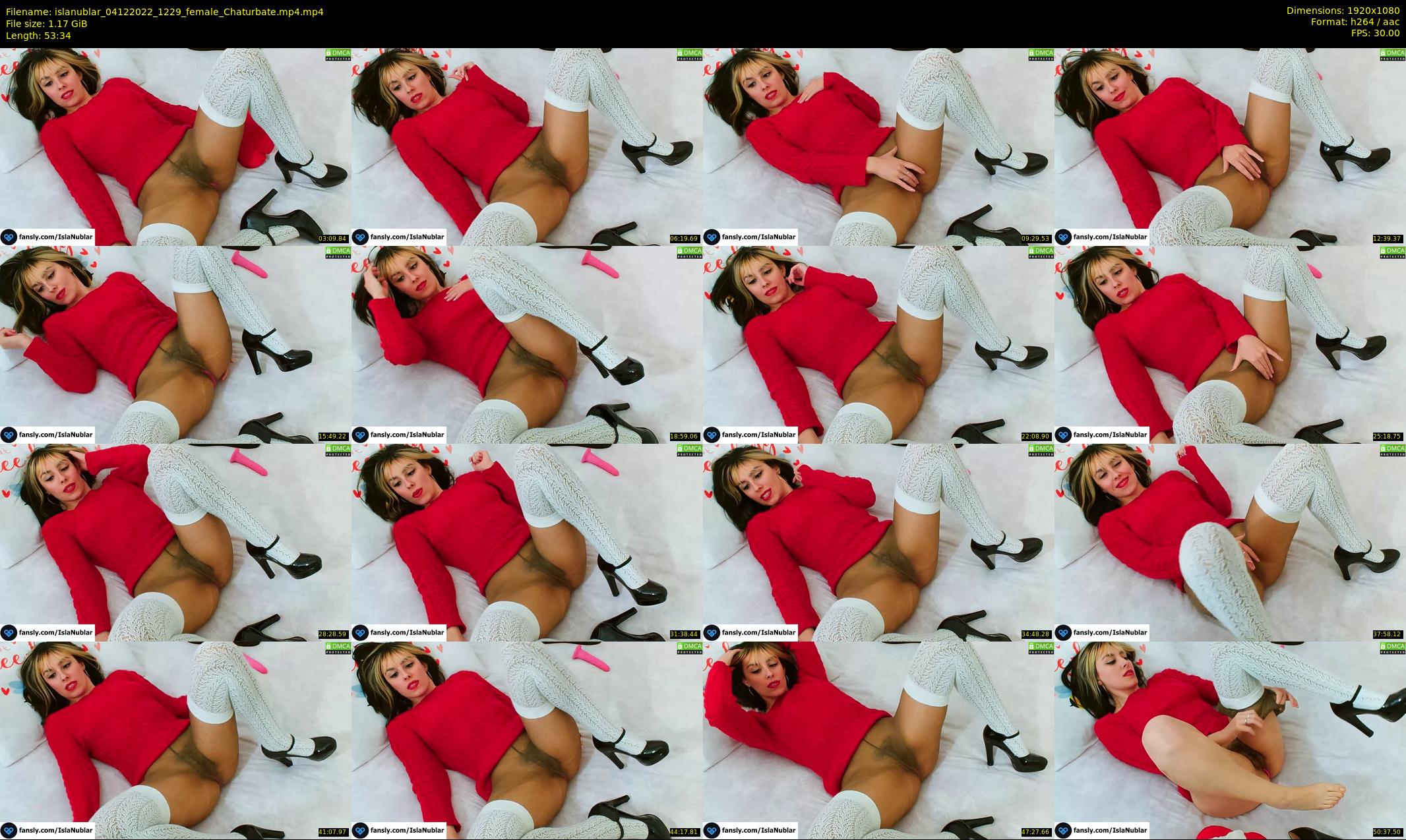 islanublar — 54 minute Chaturbate female cam show recording, 1080p, Dec 4, 2022