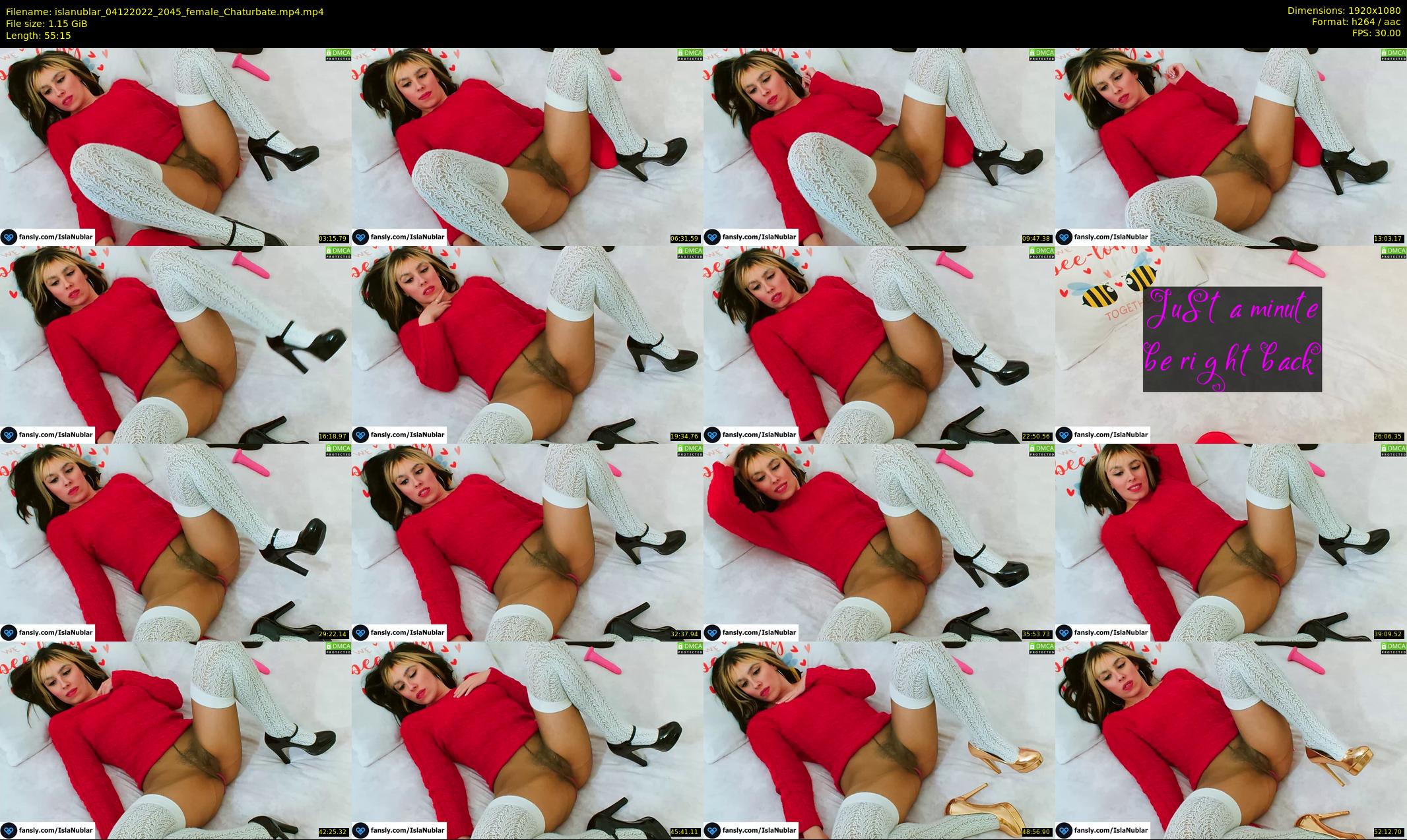 islanublar — 56 minute Chaturbate female cam show recording, 1080p, Dec 4, 2022