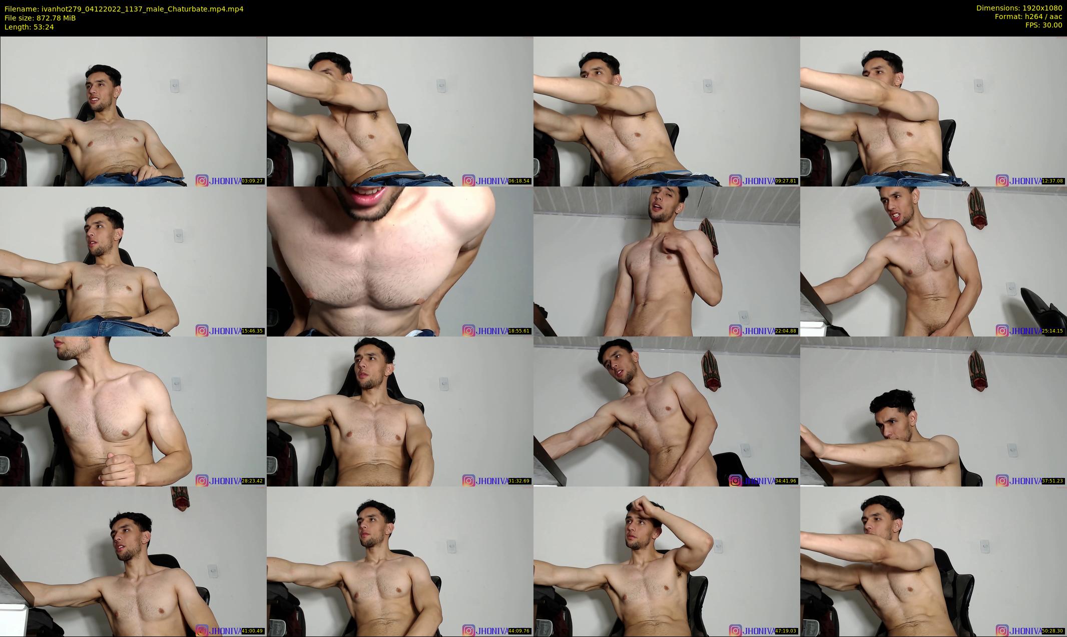 ivanhot279 — 54 minute Chaturbate male cam show recording, 1080p, Dec 4, 2022