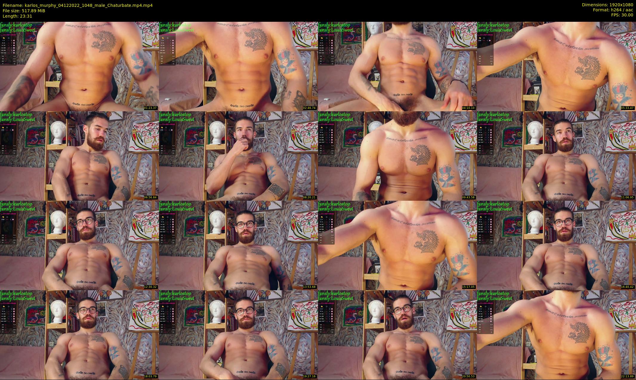 karlos_murphy — 24 minute Chaturbate male cam show recording, 1080p, Dec 4, 2022